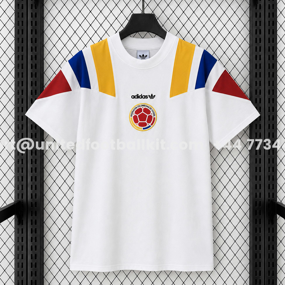 Colombia 2026 EQT Cotton White Special Jersey - Fans Version - ManixJersey