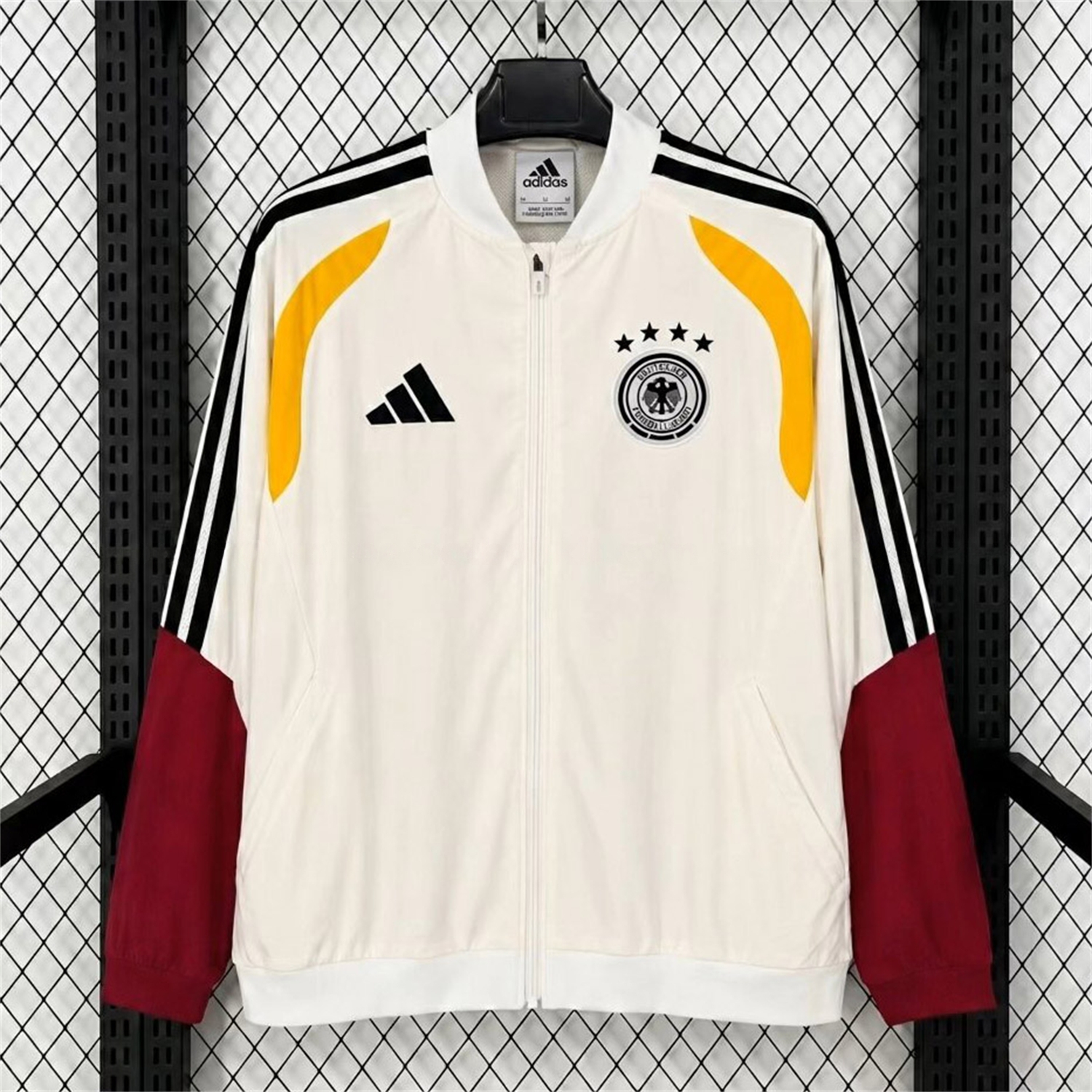 Germany 2026 Training Jacket - Maroon - ManixJersey