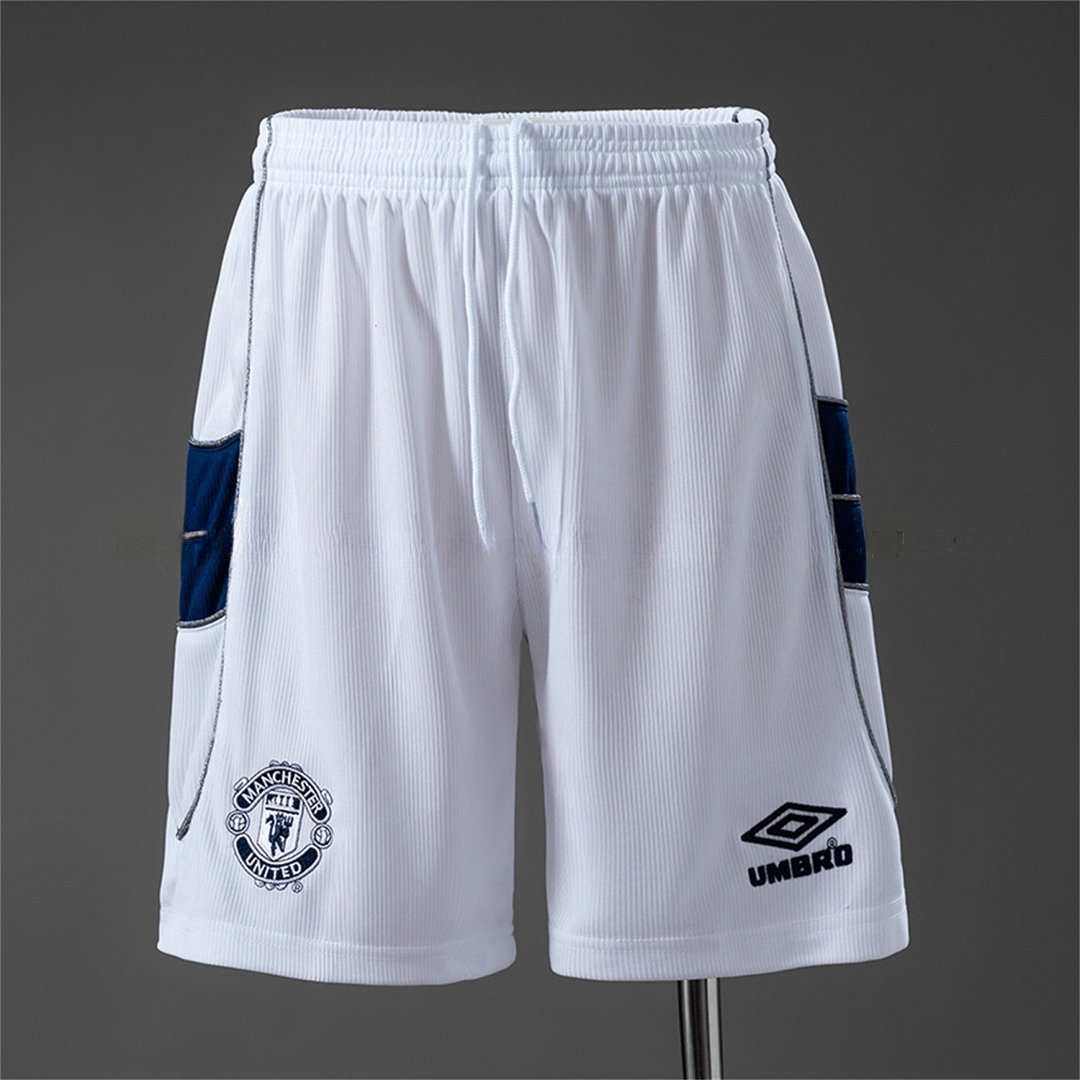 Retro Manchester United 1999-00 Home Shorts - ManixJersey