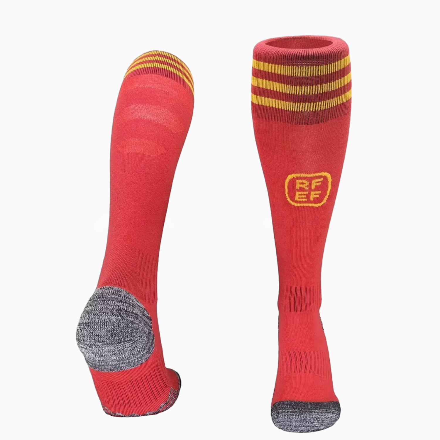 Spain 2026 Away Socks - Red - ManixJersey
