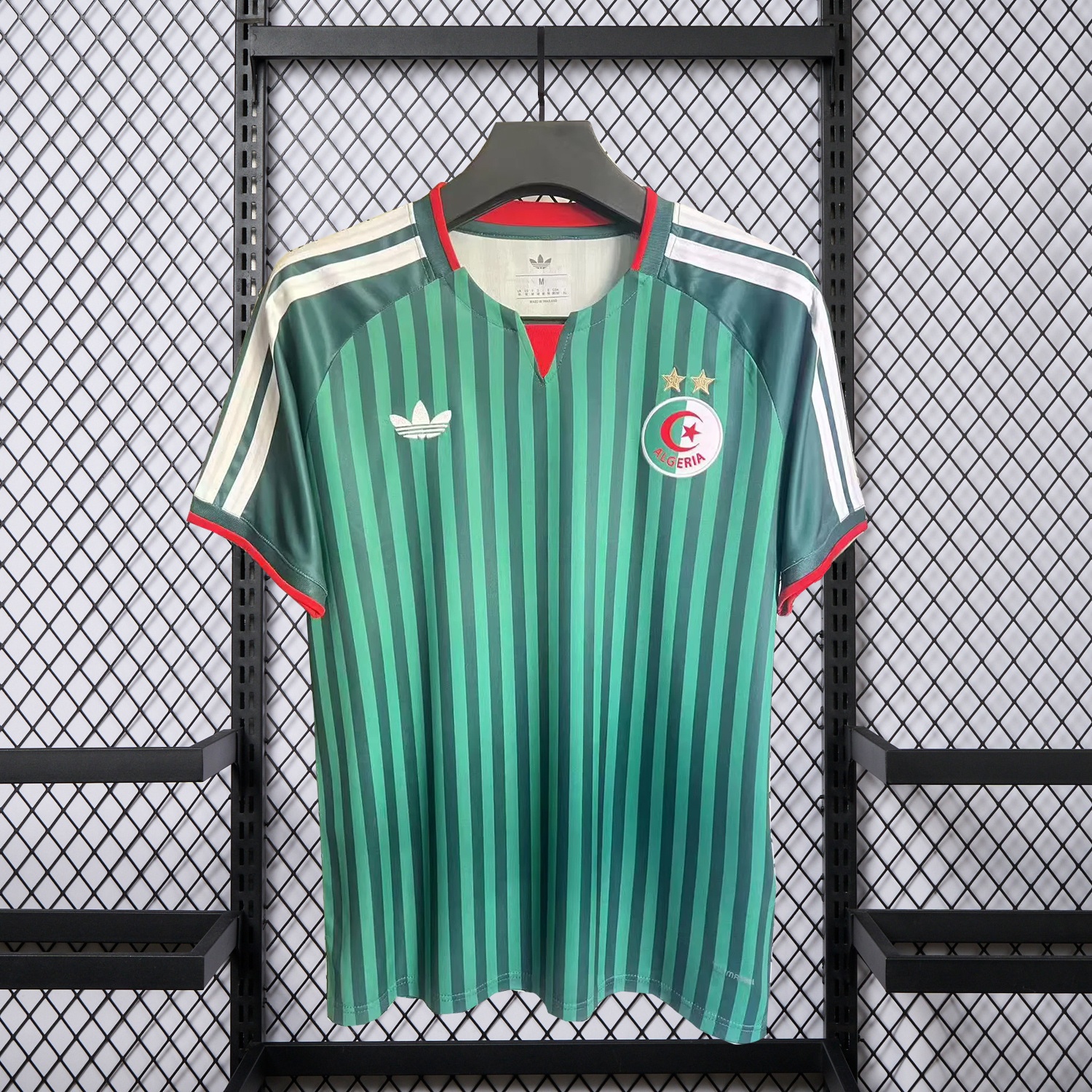 Algeria 2026 Away Green Jersey With 2 Stars - Fans Version - ManixJersey