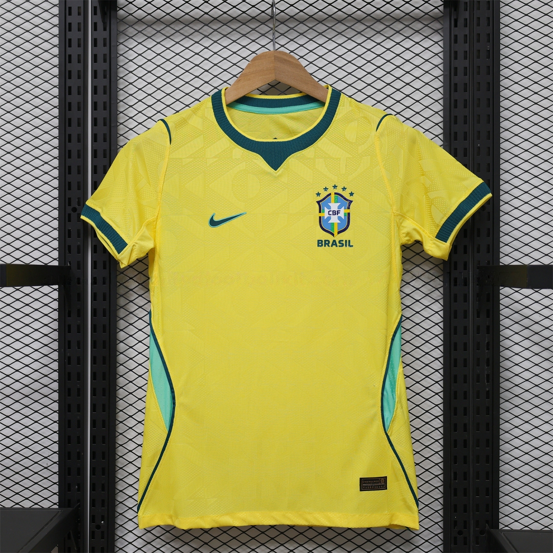 Women's Brazil 2026 Home Jersey - Player Version - ManixJersey