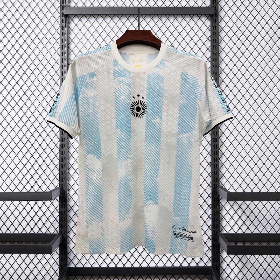 Argentina 2026 COMMA Blue White Messi Special Jersey - Fans Version - ManixJersey