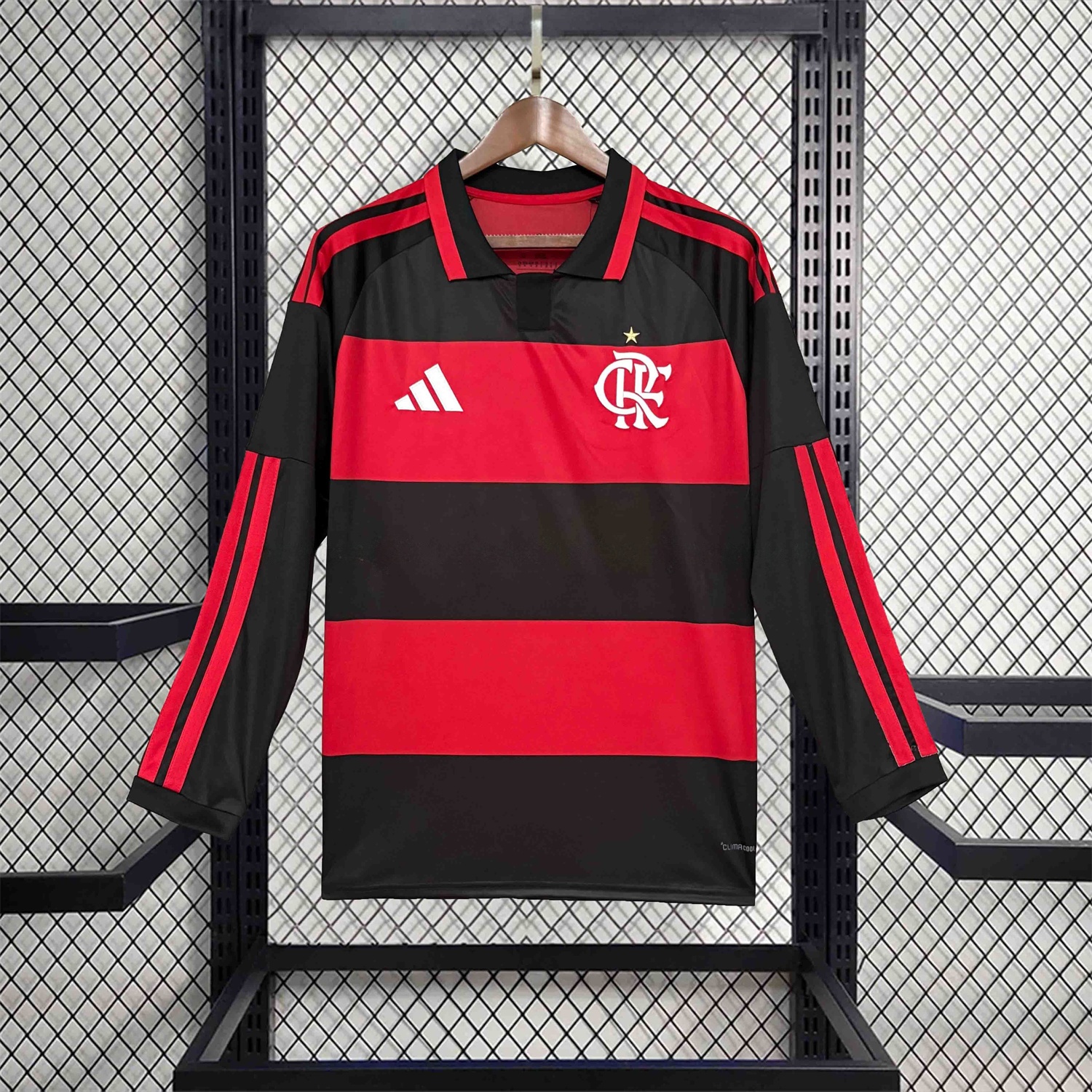 Flamengo 26-27 Home Long Sleeves Unsponsored Jersey - Fans Version - ManixJersey