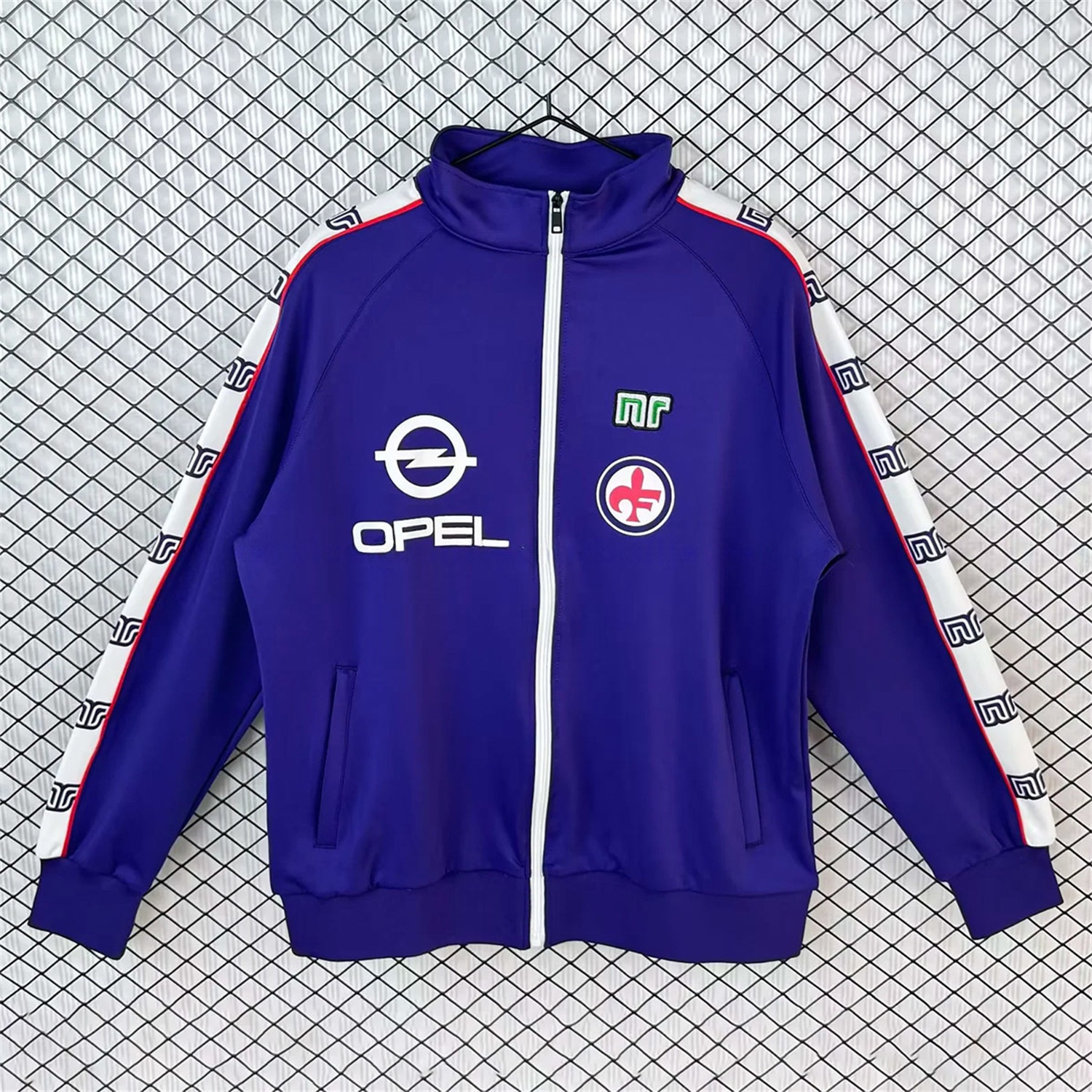 Retro Fiorentina 1985-86 Windbreaker Jacket - Blue - ManixJersey