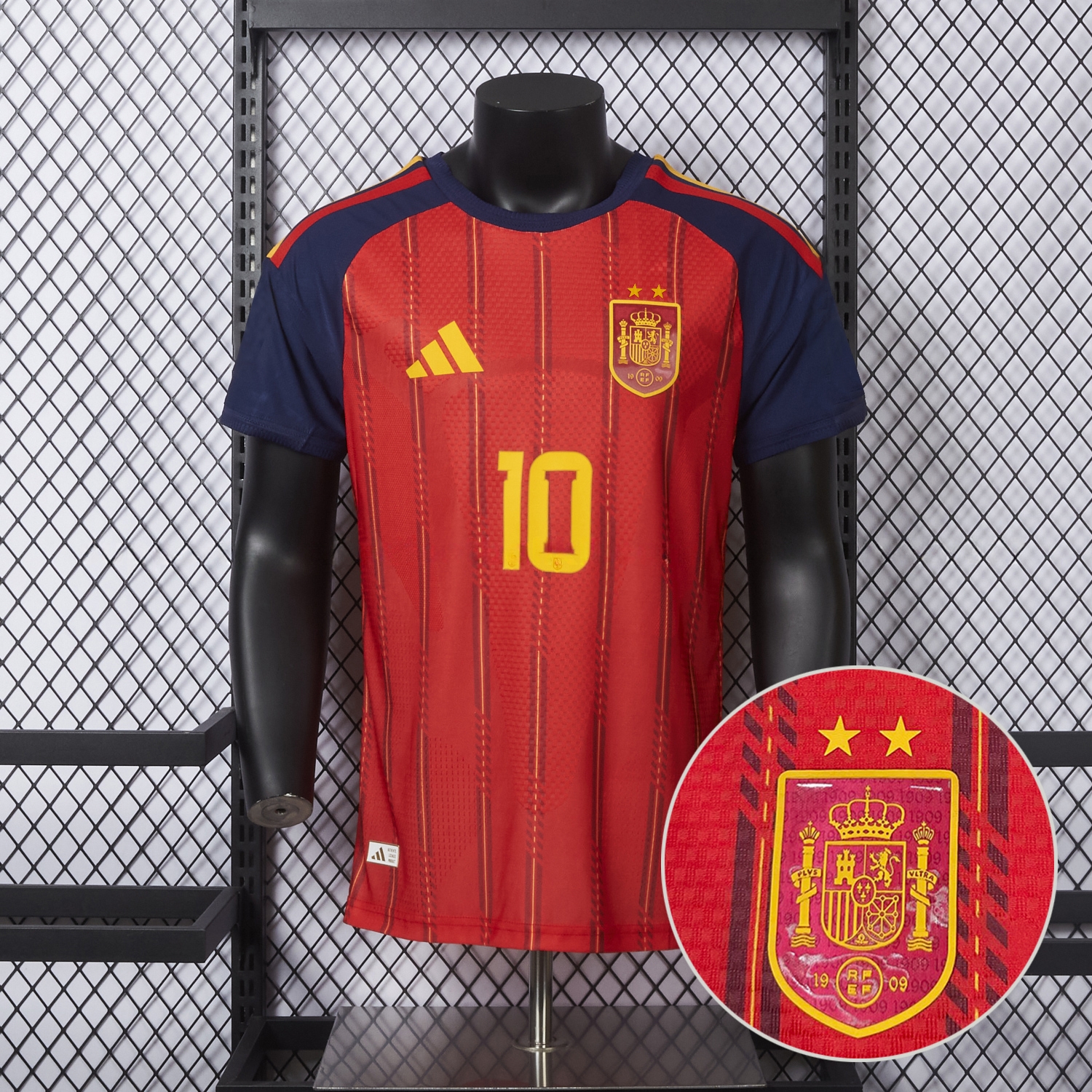 【Two-Crown Star】Spain 2026 Home Jersey - Player Version - ManixJersey