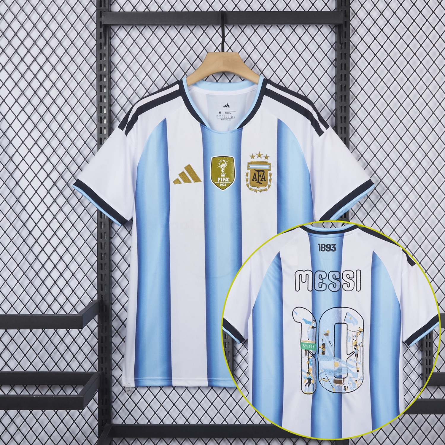 【MESSI 10】Argentina 2026 Blue White Special T-shirt - Fans Version - ManixJersey