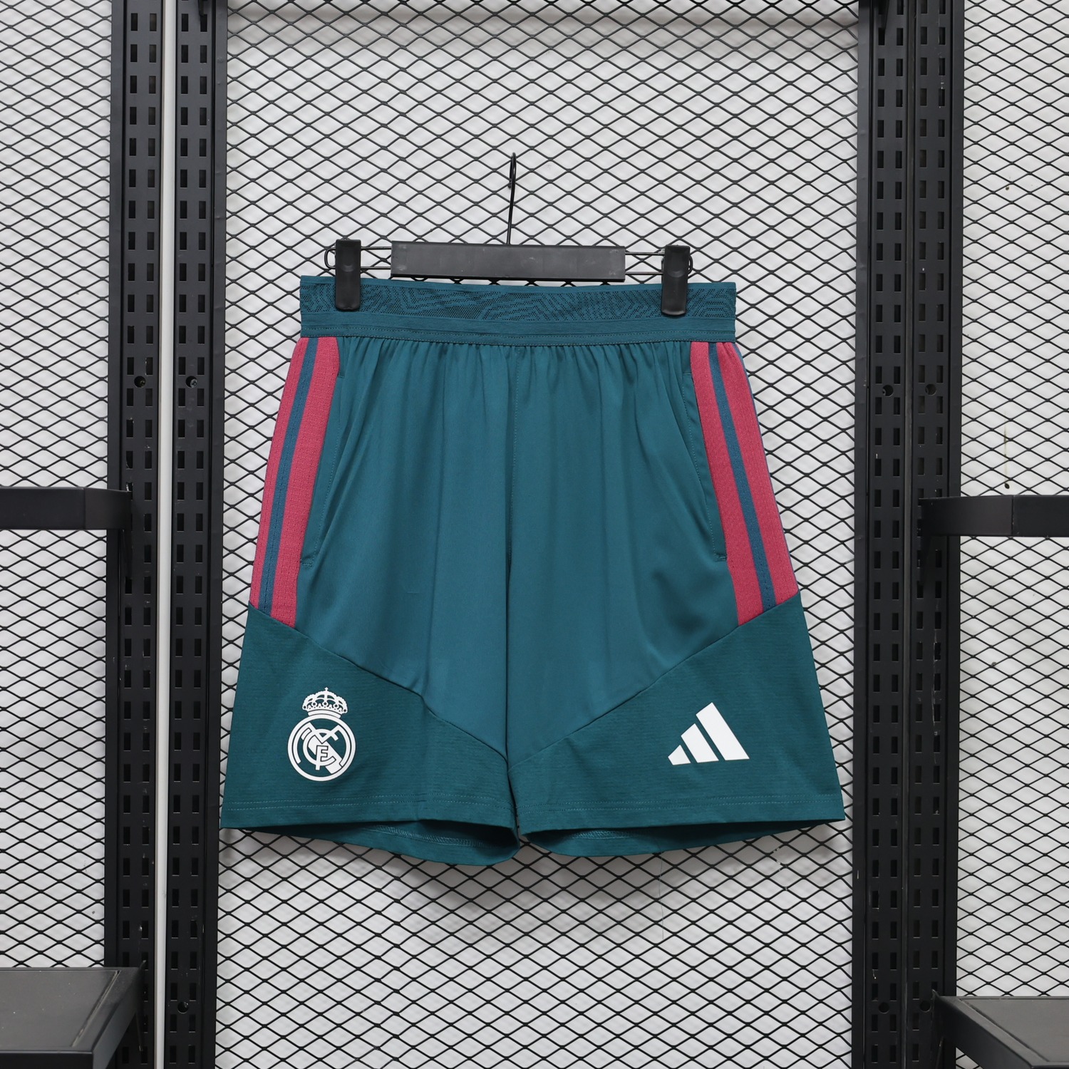 Real Madrid 26-27 Dark Green Shorts - Player Version - ManixJersey