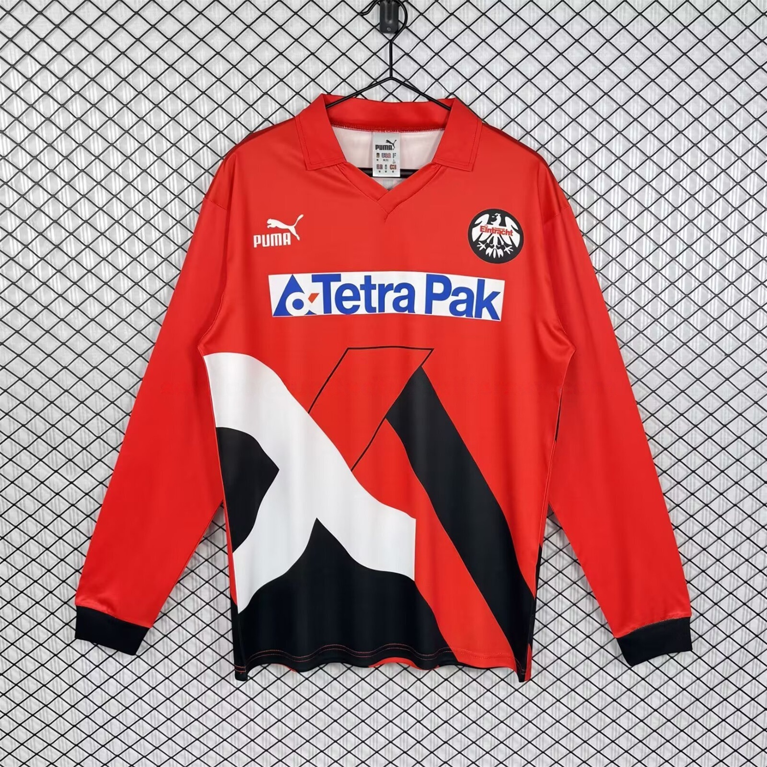 Retro Frankfurt 1993-95 Home Long Sleeves Jersey - ManixJersey