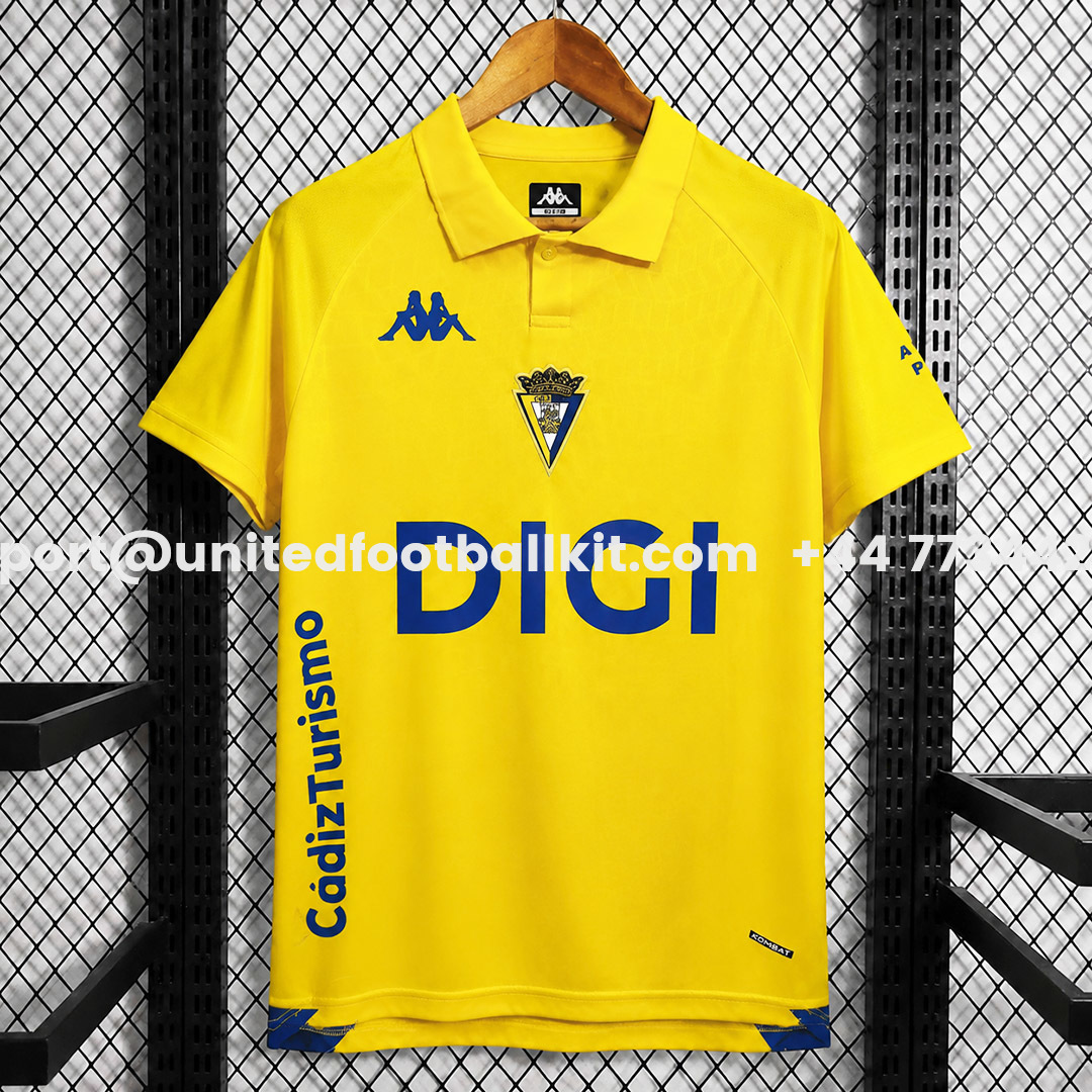 Cádiz Cadiz 26-27 Home Jersey - Fans Version - ManixJersey