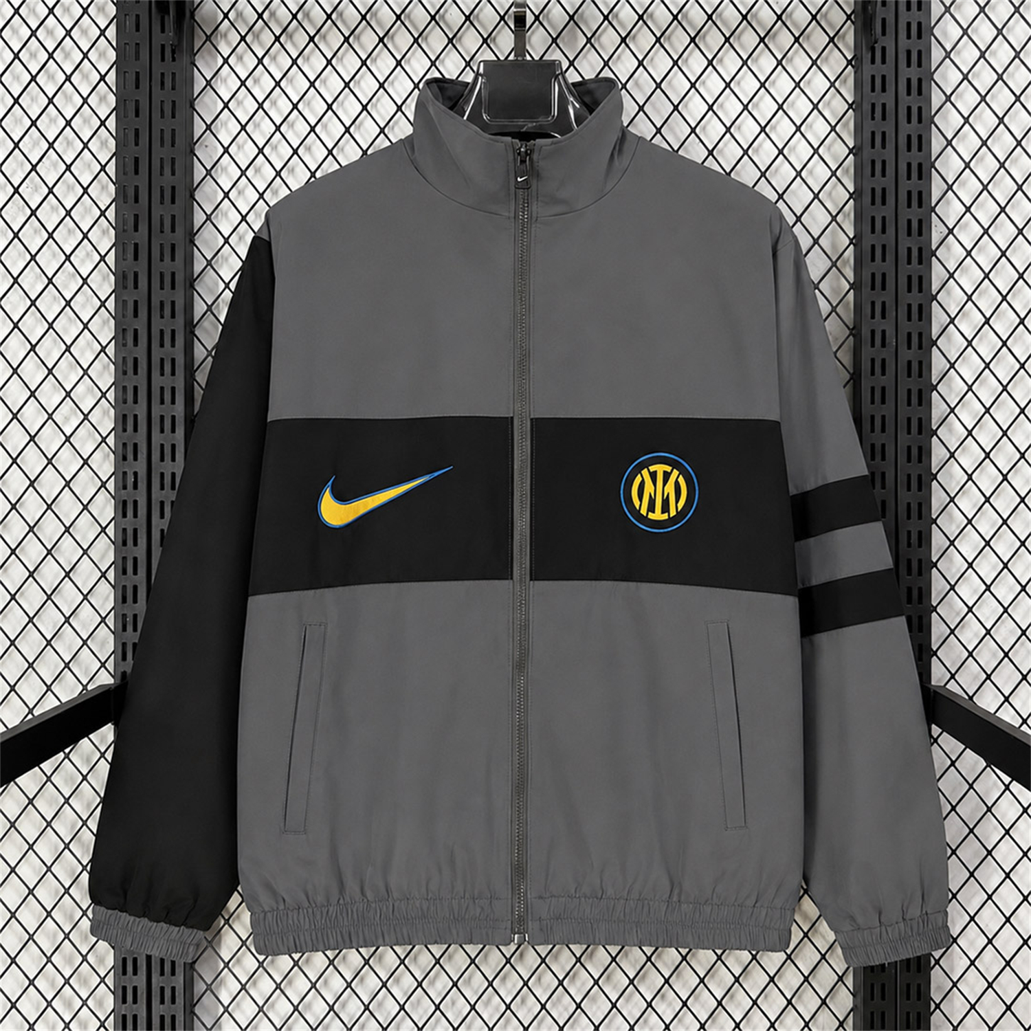 Inter Milan 26-27 I96 Grey Windbreaker - ManixJersey