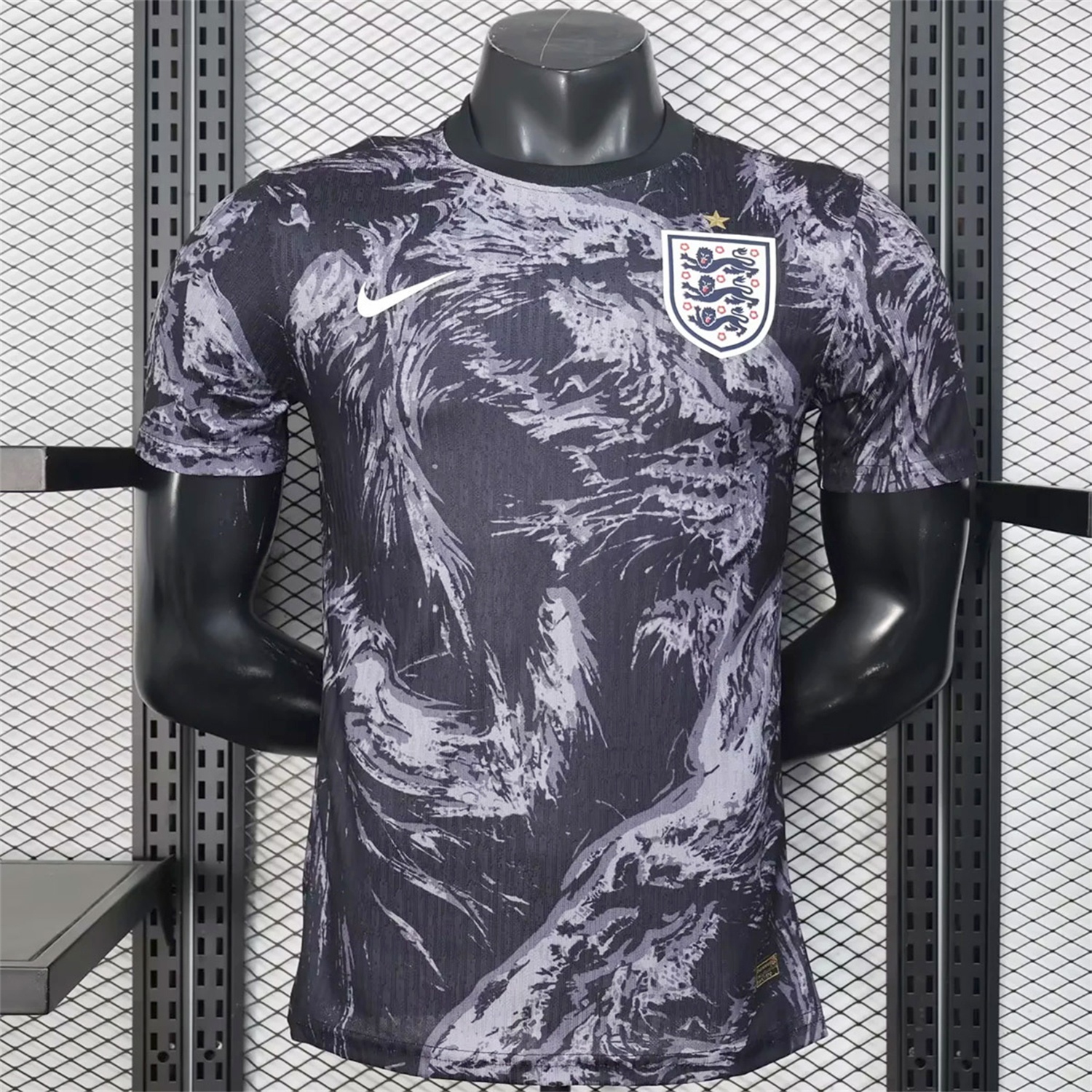 England 2026 Lion Black Special Jersey - Player Version - ManixJersey