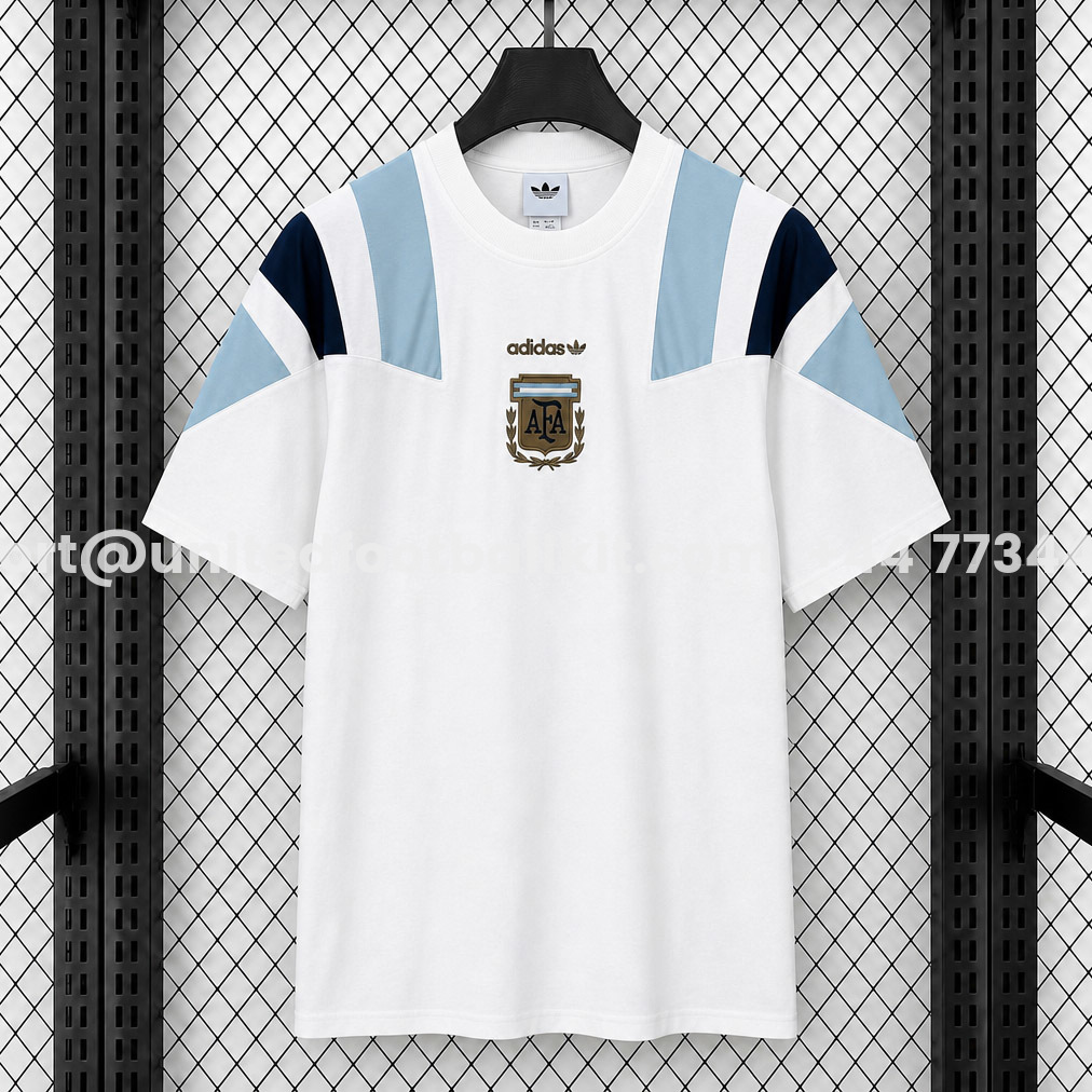 Argentina 2026 EQT Cotton White Special Jersey - Fans Version - ManixJersey
