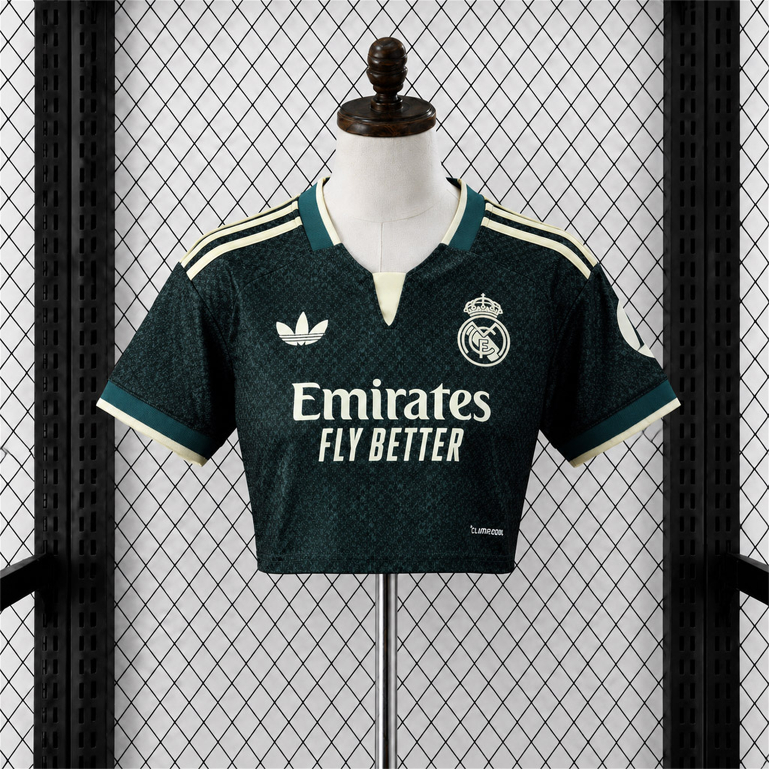 Women's Real Madrid 26-27 Away Cropped Jersey - Fans Version - ManixJersey