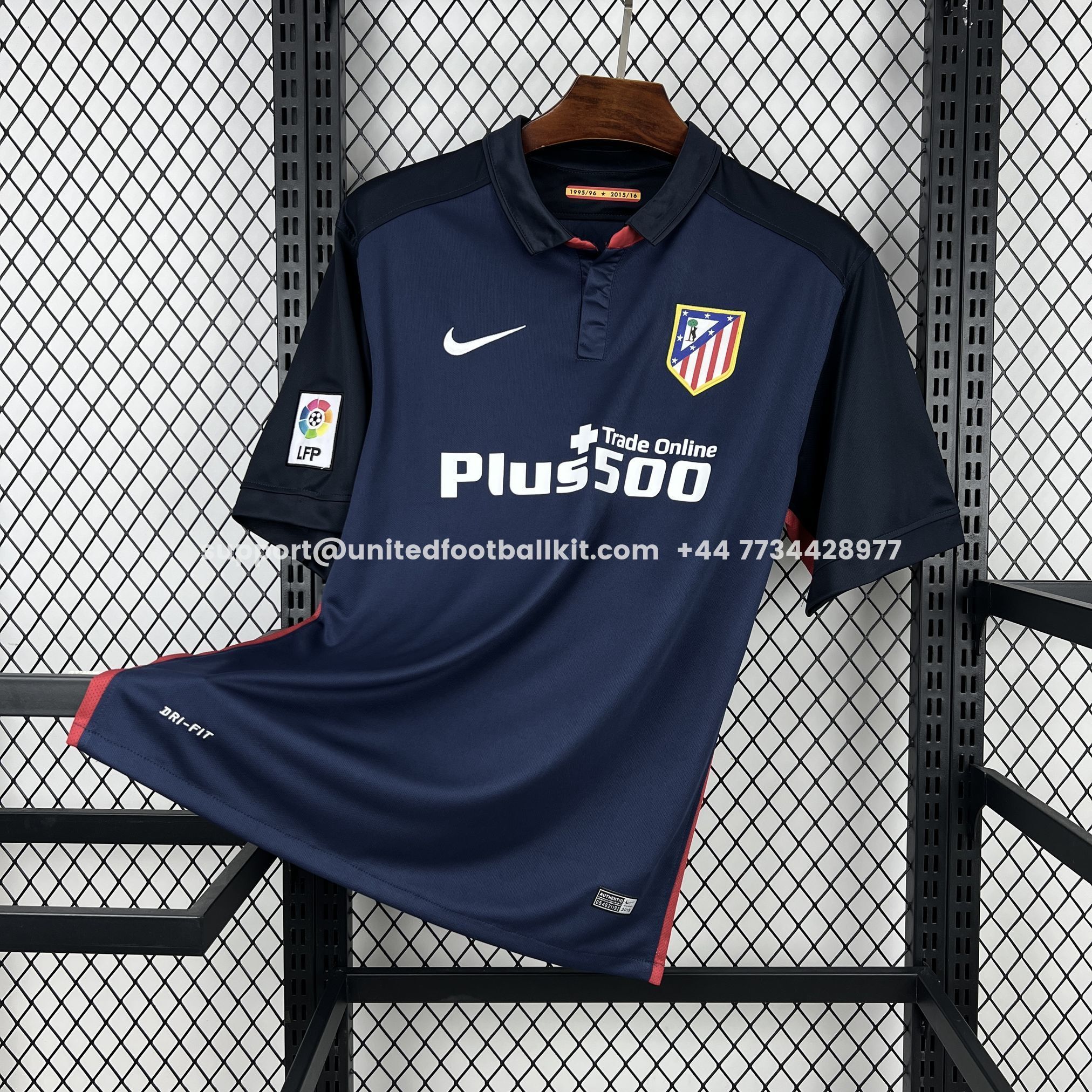 Retro Atletico Madrid 2015-16 Away Jersey - ManixJersey