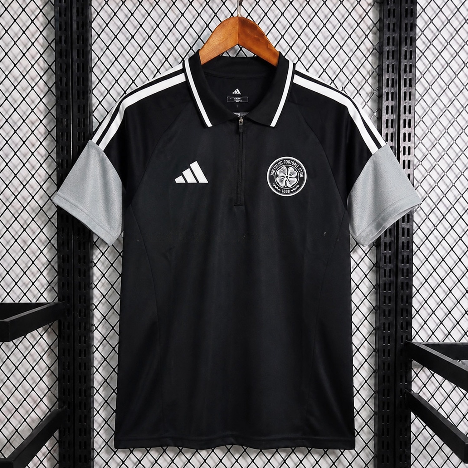 Celtic 26-27 Black Short-Sleeve Training jersey - Fans Version - ManixJersey