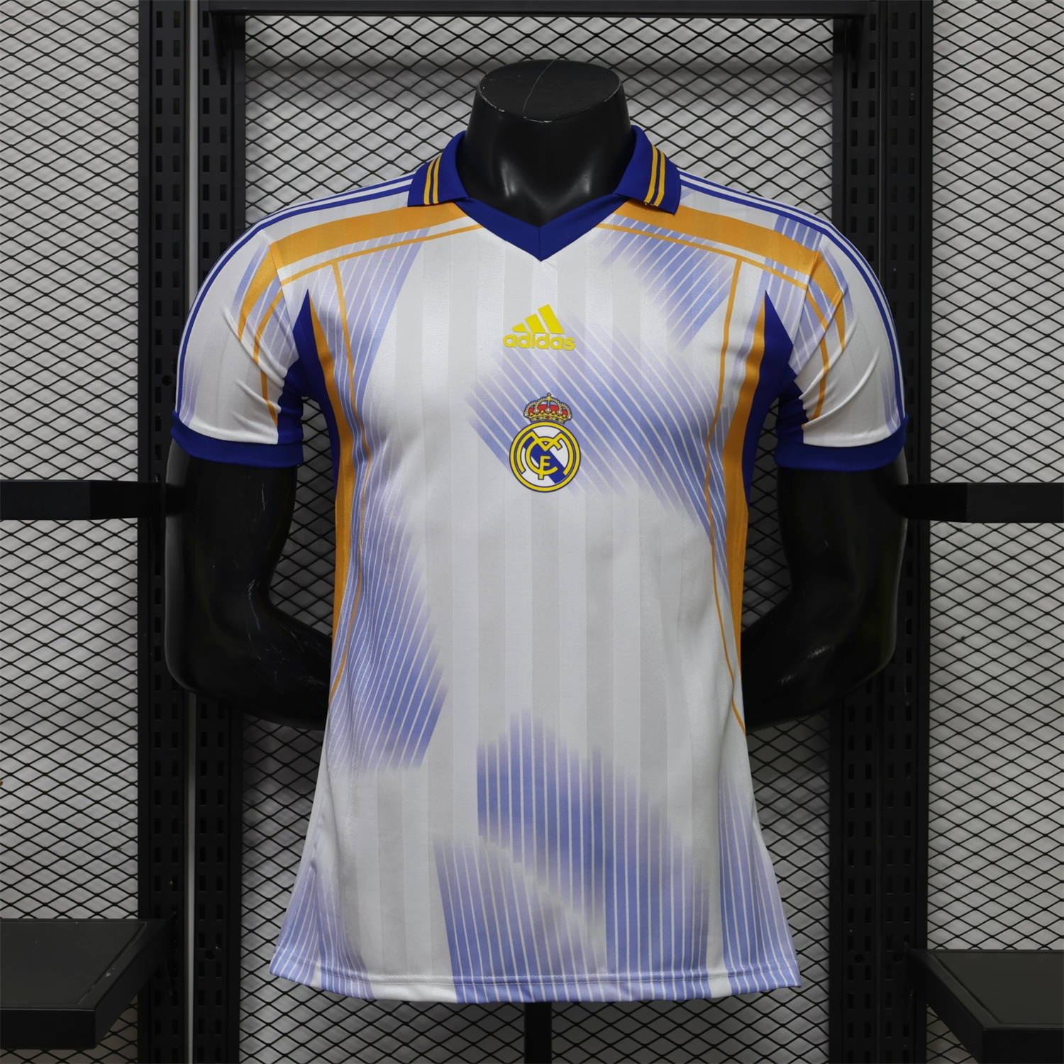 Real Madrid 26-27 Retro Style White-Purple Gradient Jersey - Player Version - ManixJersey