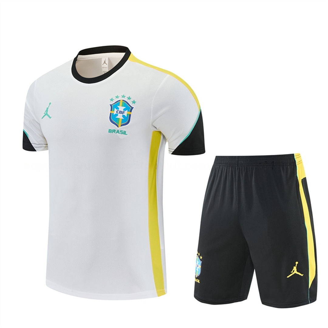 Brazil 2026 Short-Sleeve Training Set - Colors Top & Colors Pants - ManixJersey