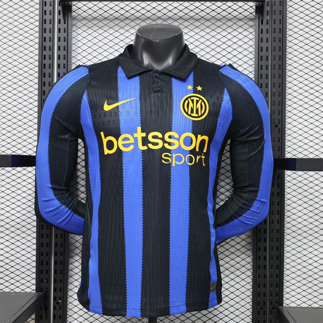 Inter Milan 26-27 Home Long Sleeves Jersey - Player Version - ManixJersey
