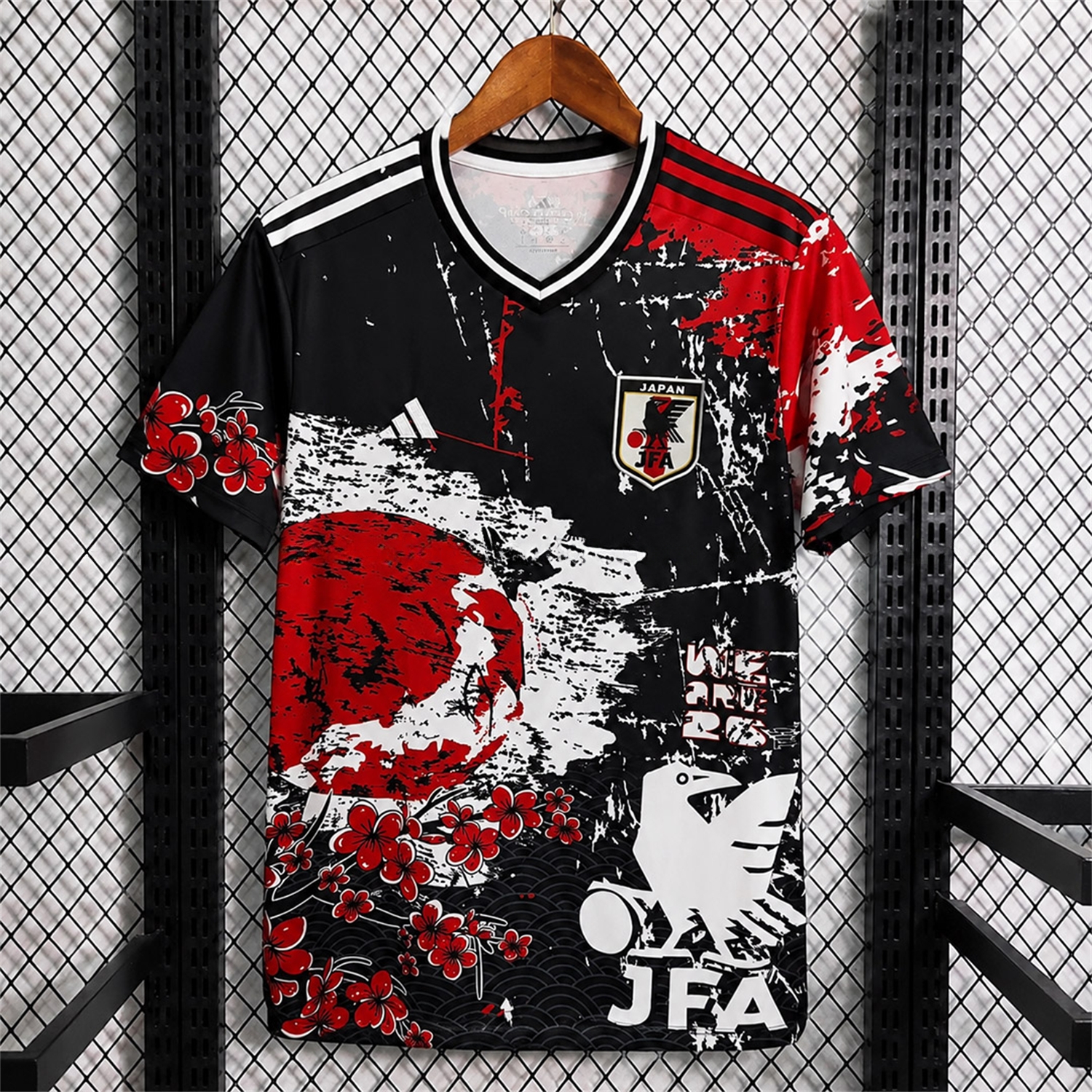 Japan 2026 Samurai Black And Red Special Jersey - Fans Version - ManixJersey
