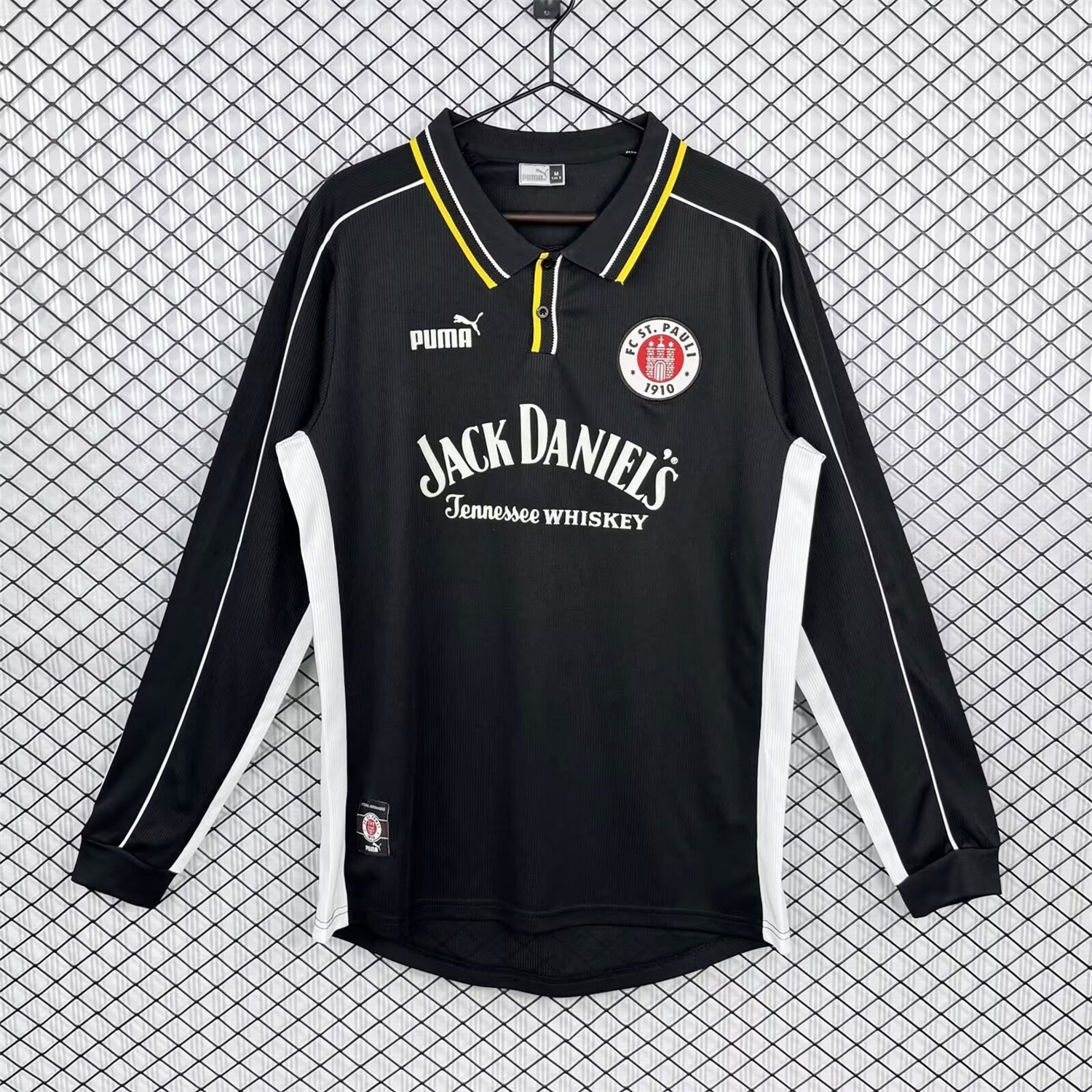 Retro St. Pauli 1999-00 Away Long Sleeves Jersey - ManixJersey