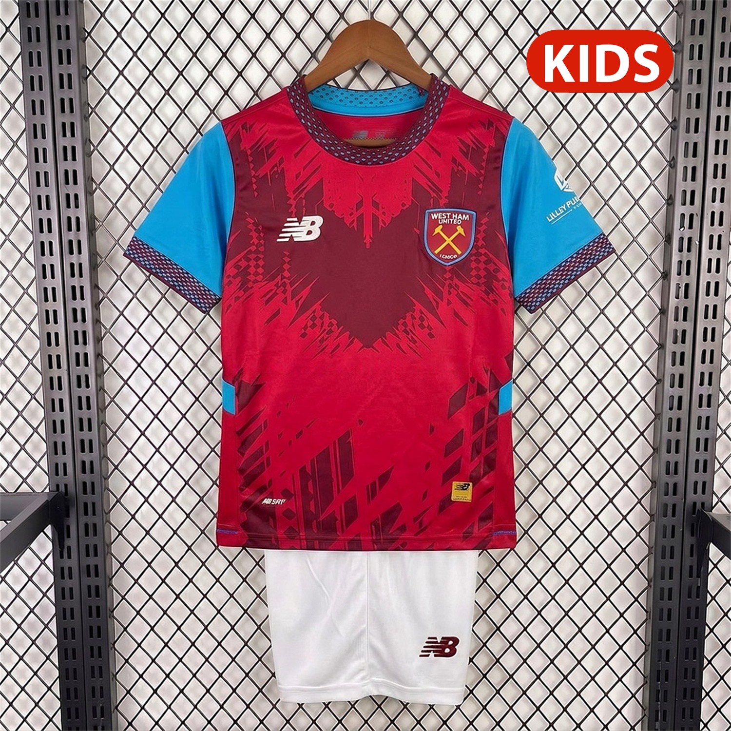 West Ham United 26-27 Home Kids Kit - ManixJersey