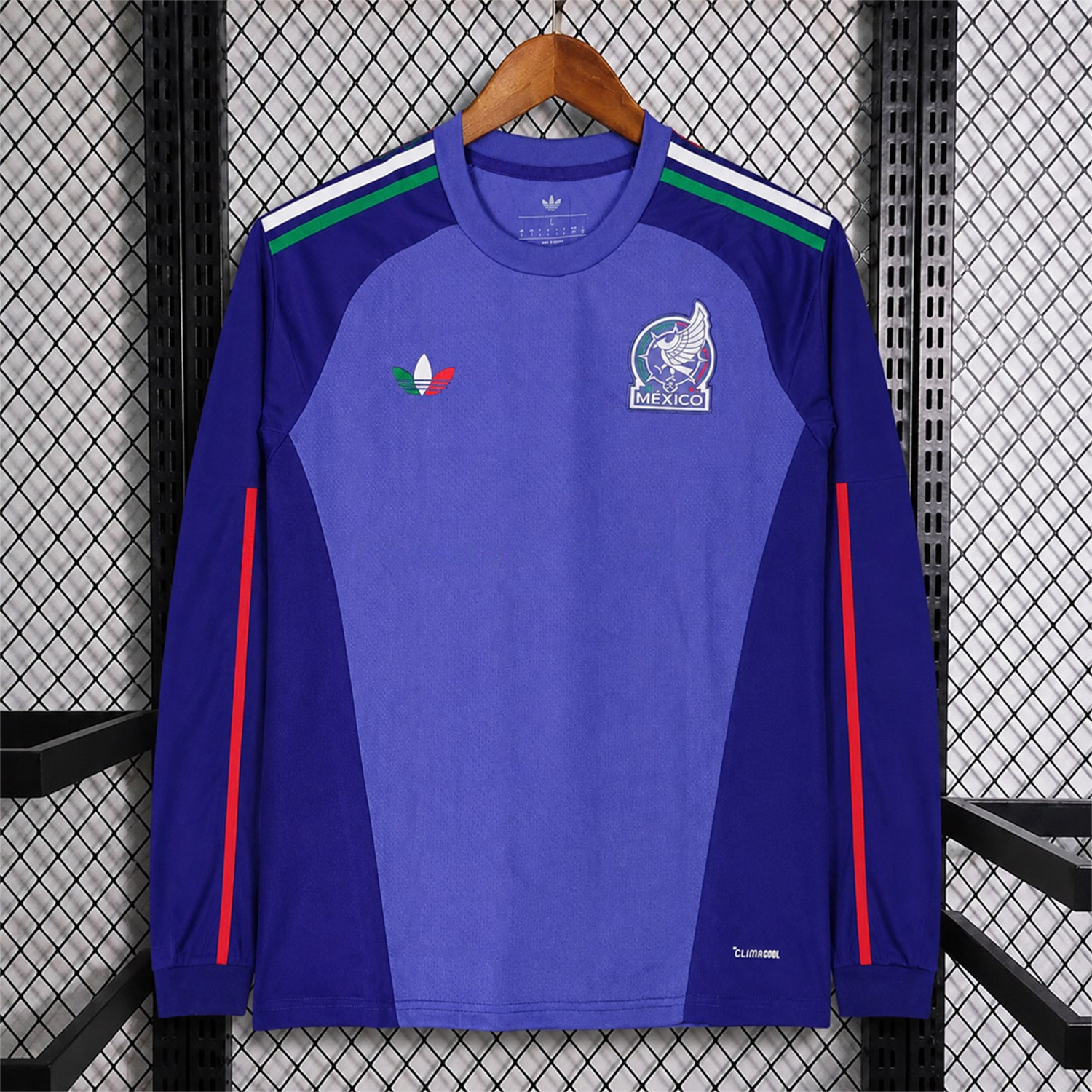Mexico 2026 Goalkeeper Blue Long Seelve Jersey - Fans Version - ManixJersey