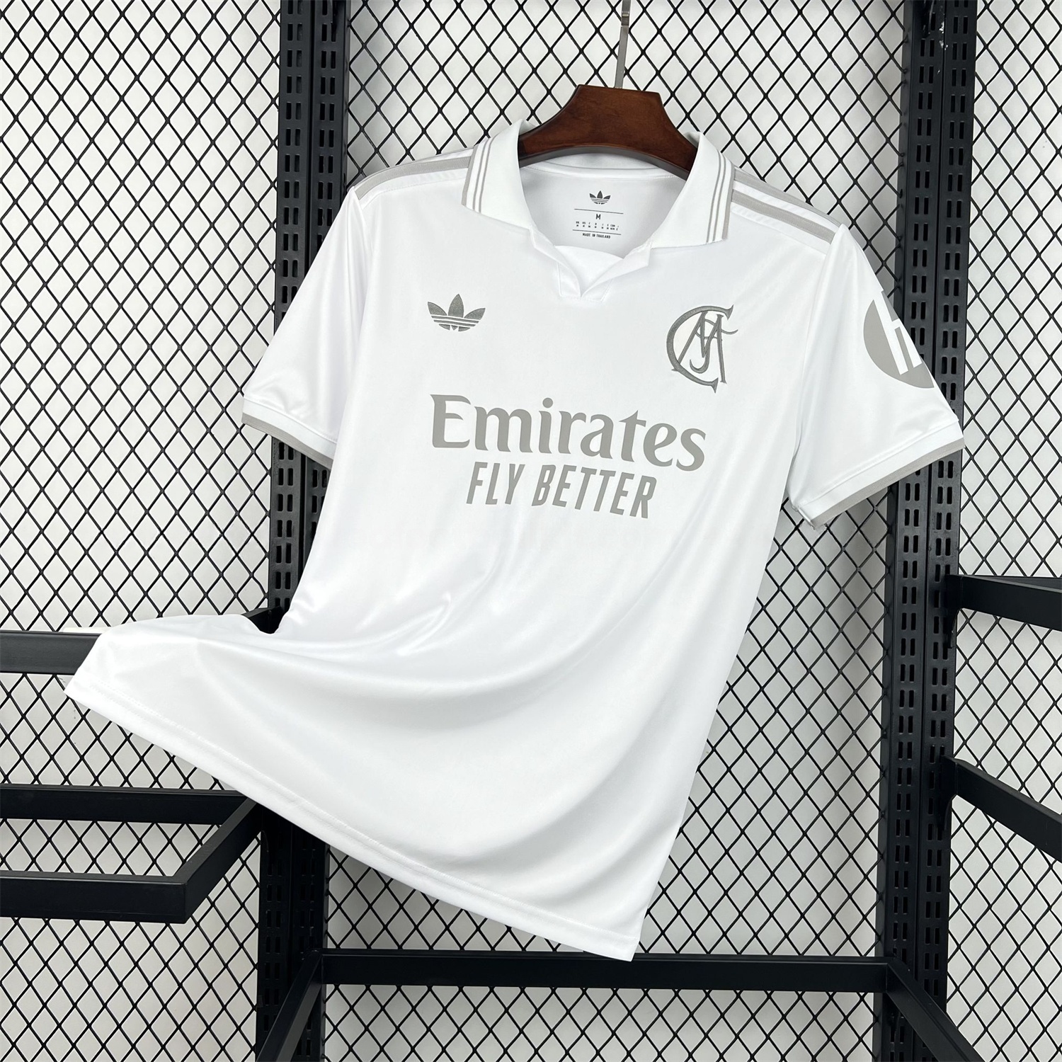 Real Madrid 26-27 White With Grey Accents Special Edition Jersey - Fans Version - ManixJersey
