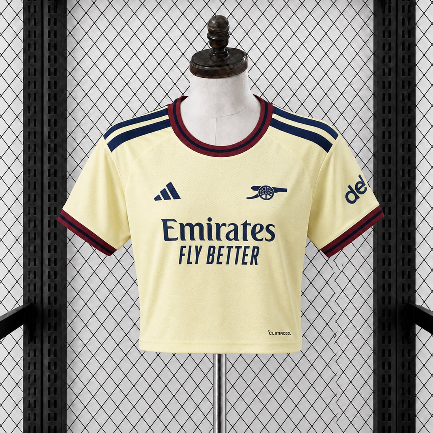 Women's Arsenal 26-27 Third Yellow Cropped Jersey - Fans Version - ManixJersey