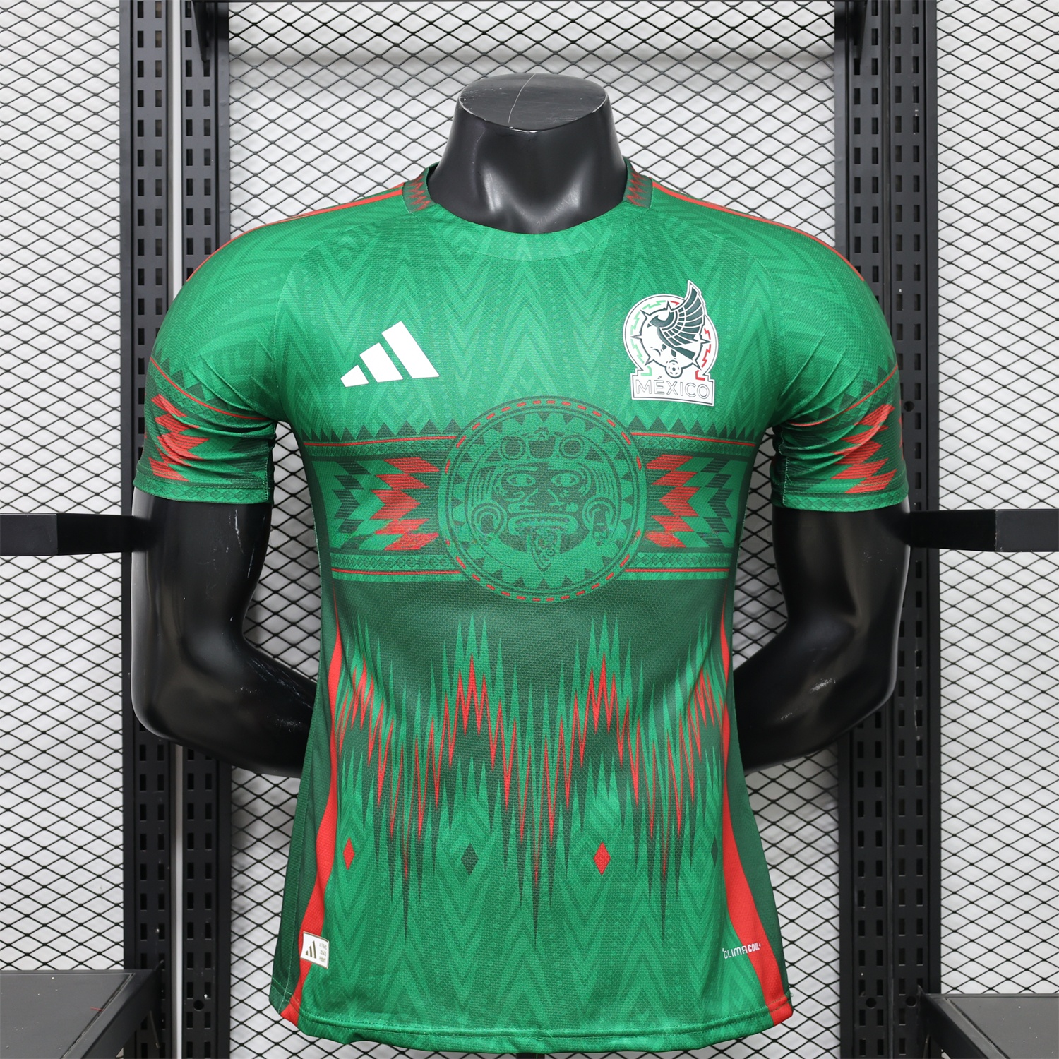 Mexico 2026 Aztec Sun Stone Green Special Jersey - Player Version - ManixJersey