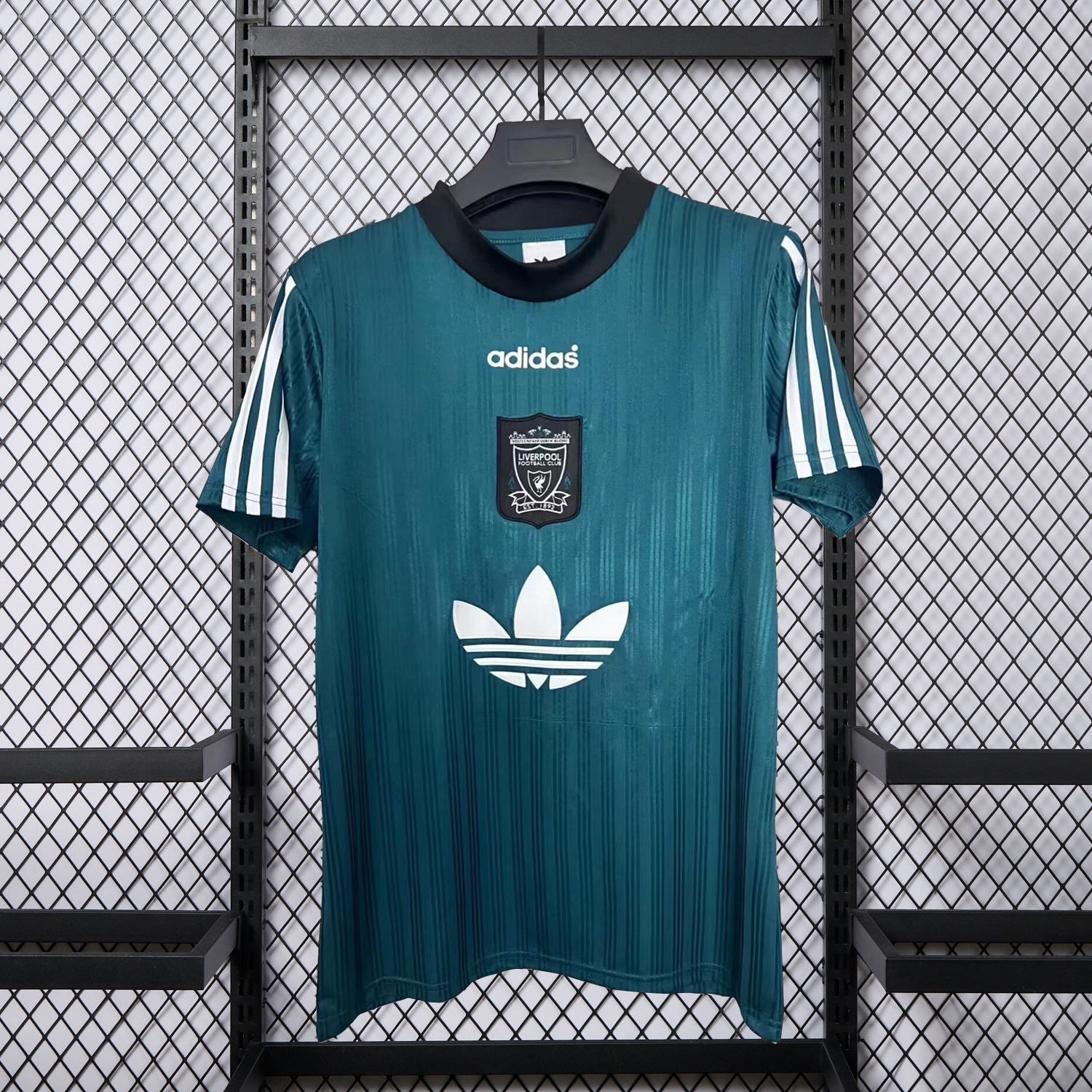 Retro Liver.pool 1995-96 Green Training Jersey - ManixJersey