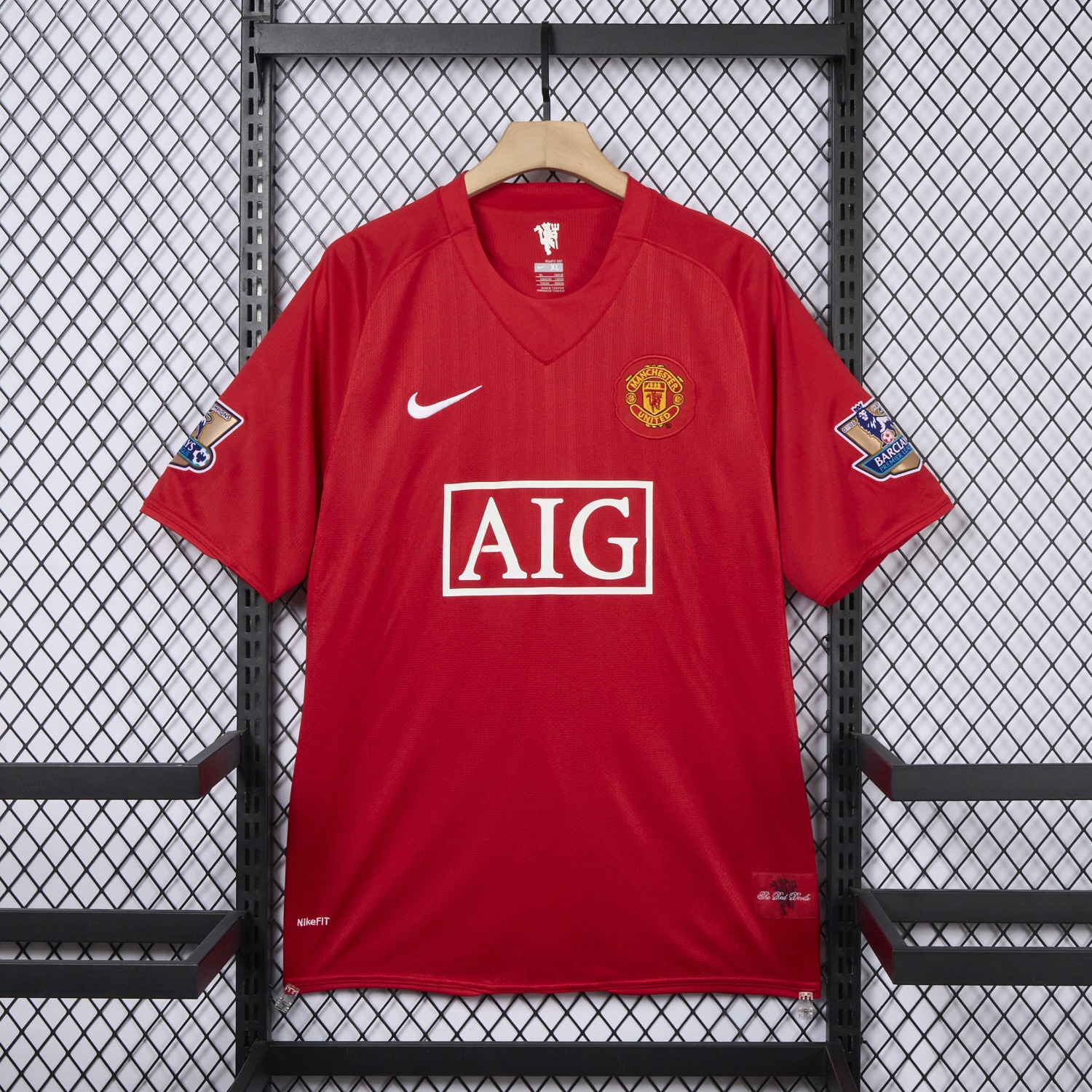 Retro Manchester United 2007-09 Home Jersey - ManixJersey