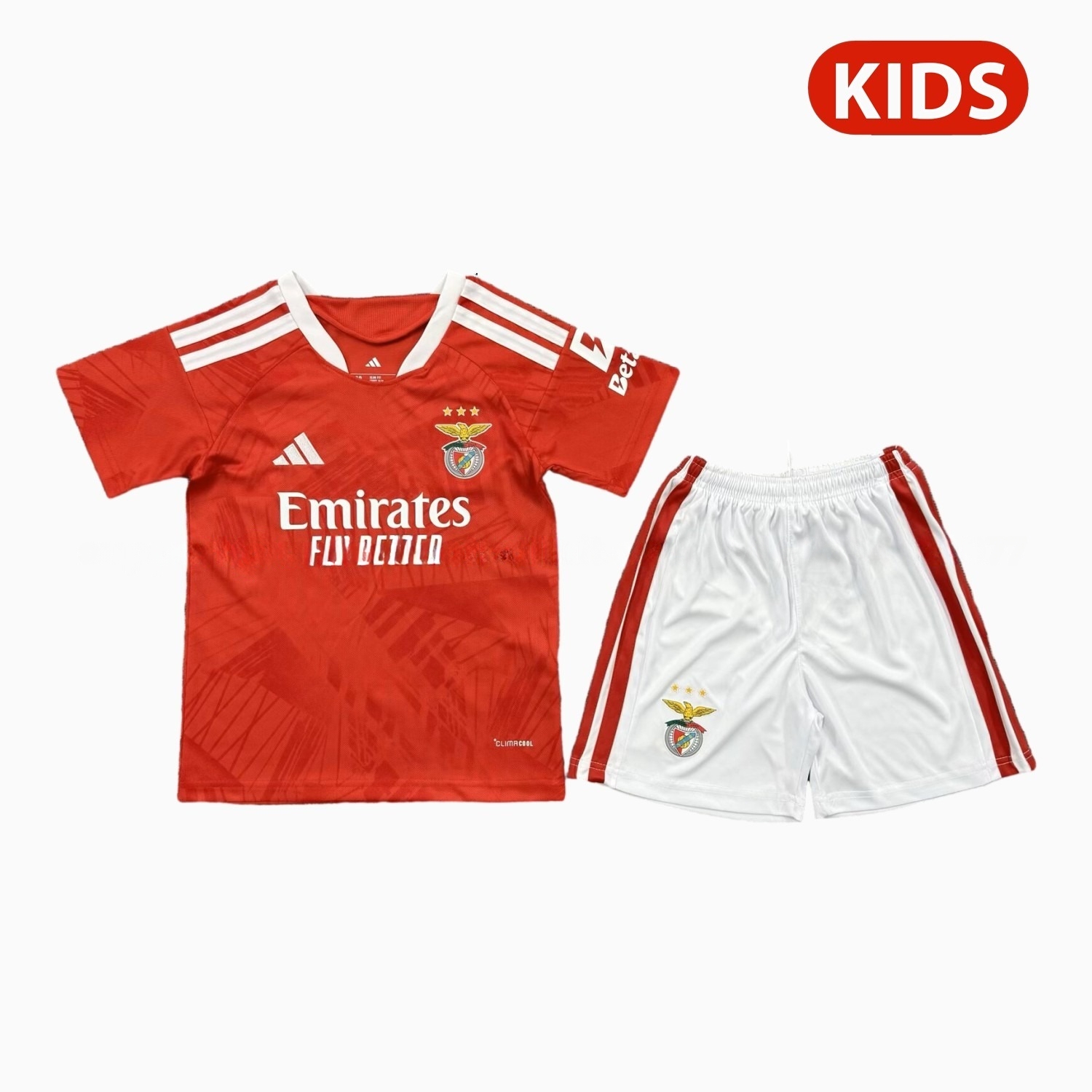 Benfica 26-27 Home Kids Kit - ManixJersey