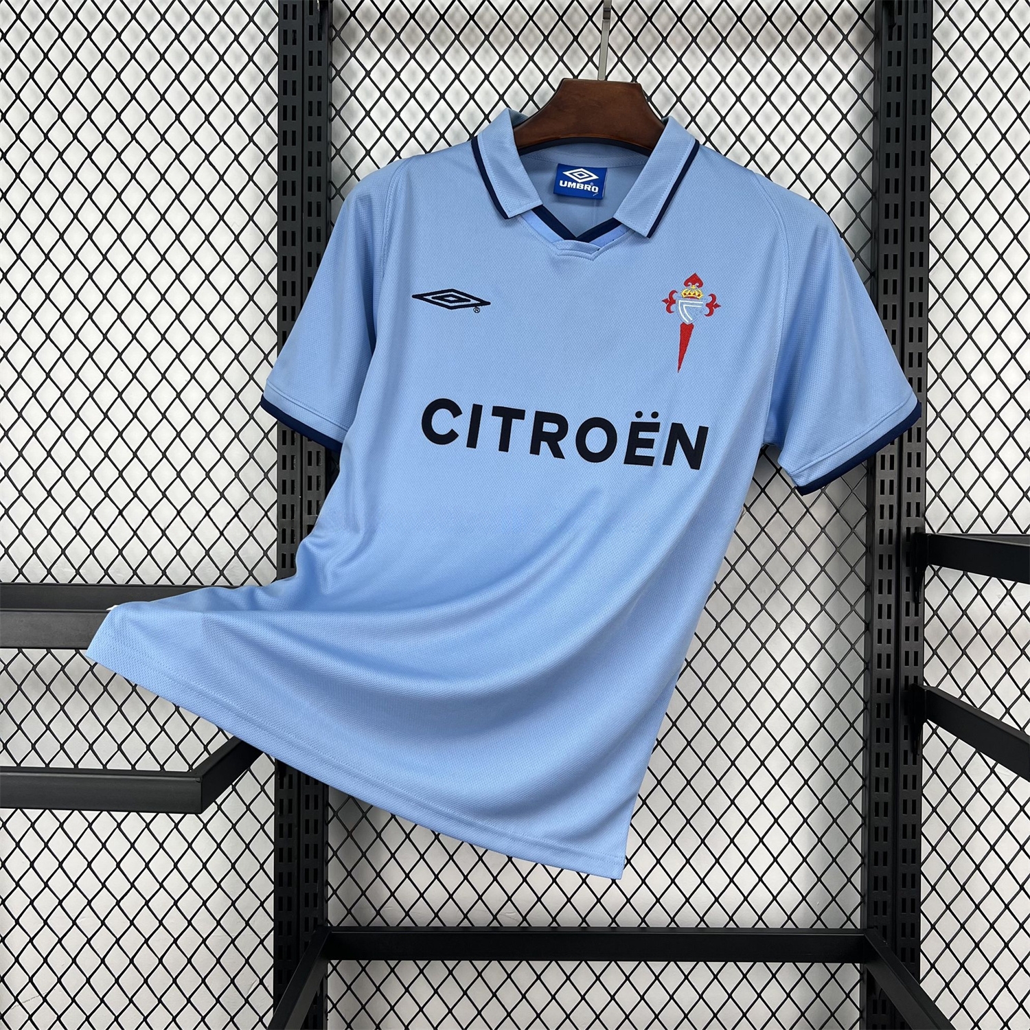 Retro Celta Vigo 2001-02 UEFA Cup Home Jersey - Fans Version - ManixJersey