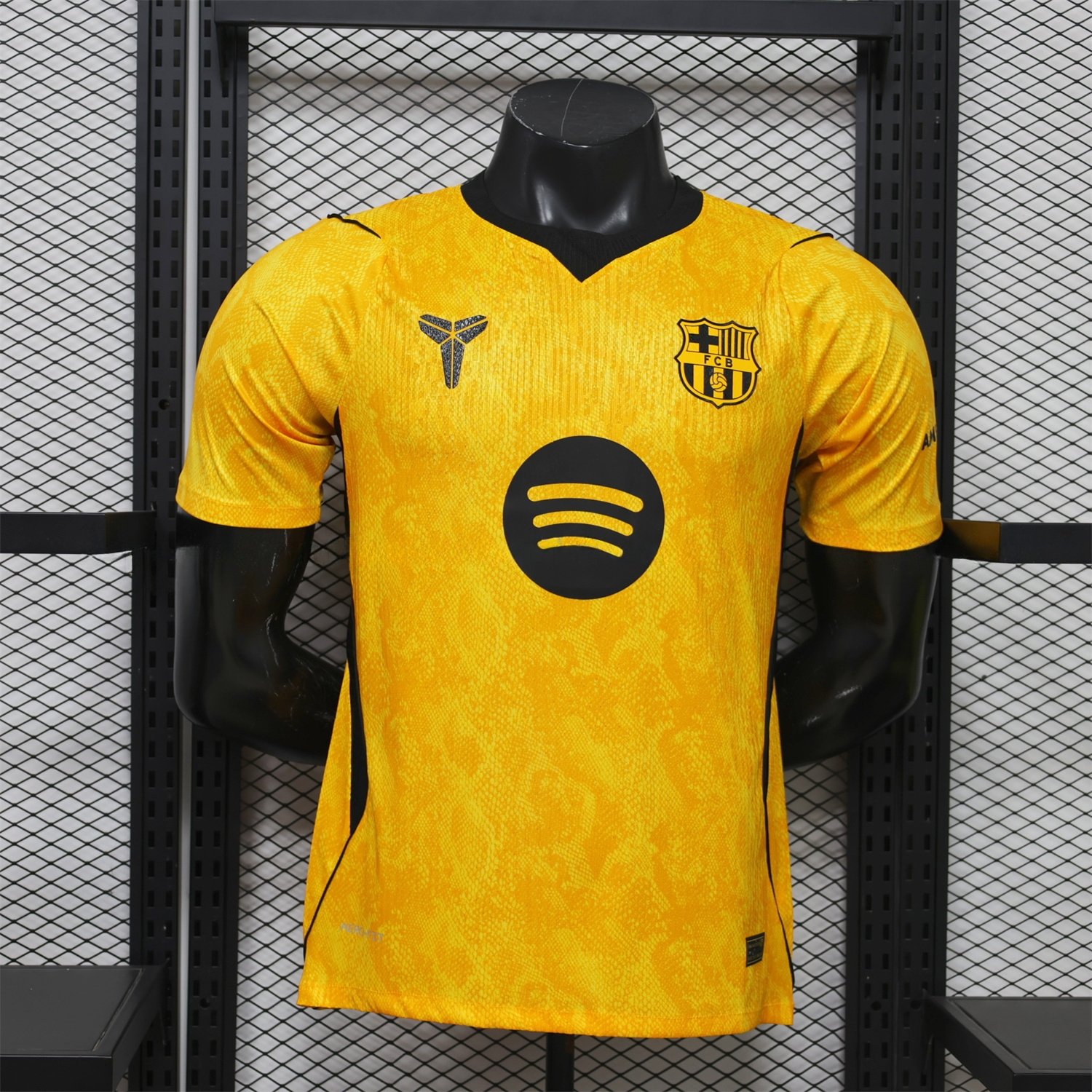 Barcelona 26-27 X KB Yellow Special Jersey - Player Version - ManixJersey
