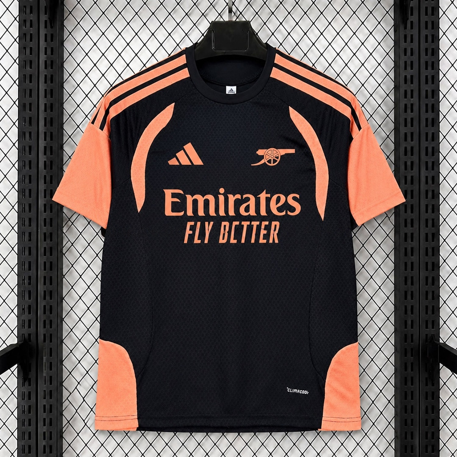Arsenal 26-27 Navy And Orange Pre-Match Training Jersey - Fans Version - ManixJersey