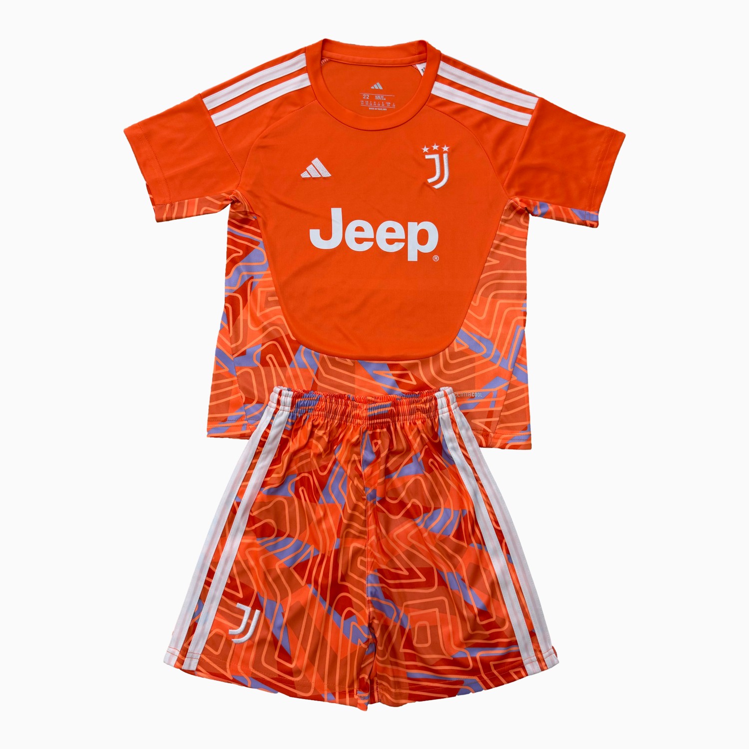 Juventus 26-27 Orange Goalkeeper Men's Adult Jersey Set - Fans Version - ManixJersey