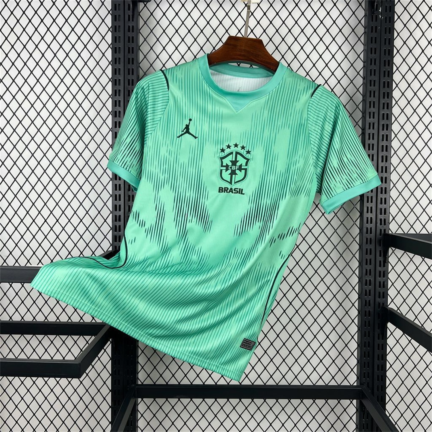 Brazil 2026 Mint Green Goalkeeper Jersey - Fans Version - ManixJersey