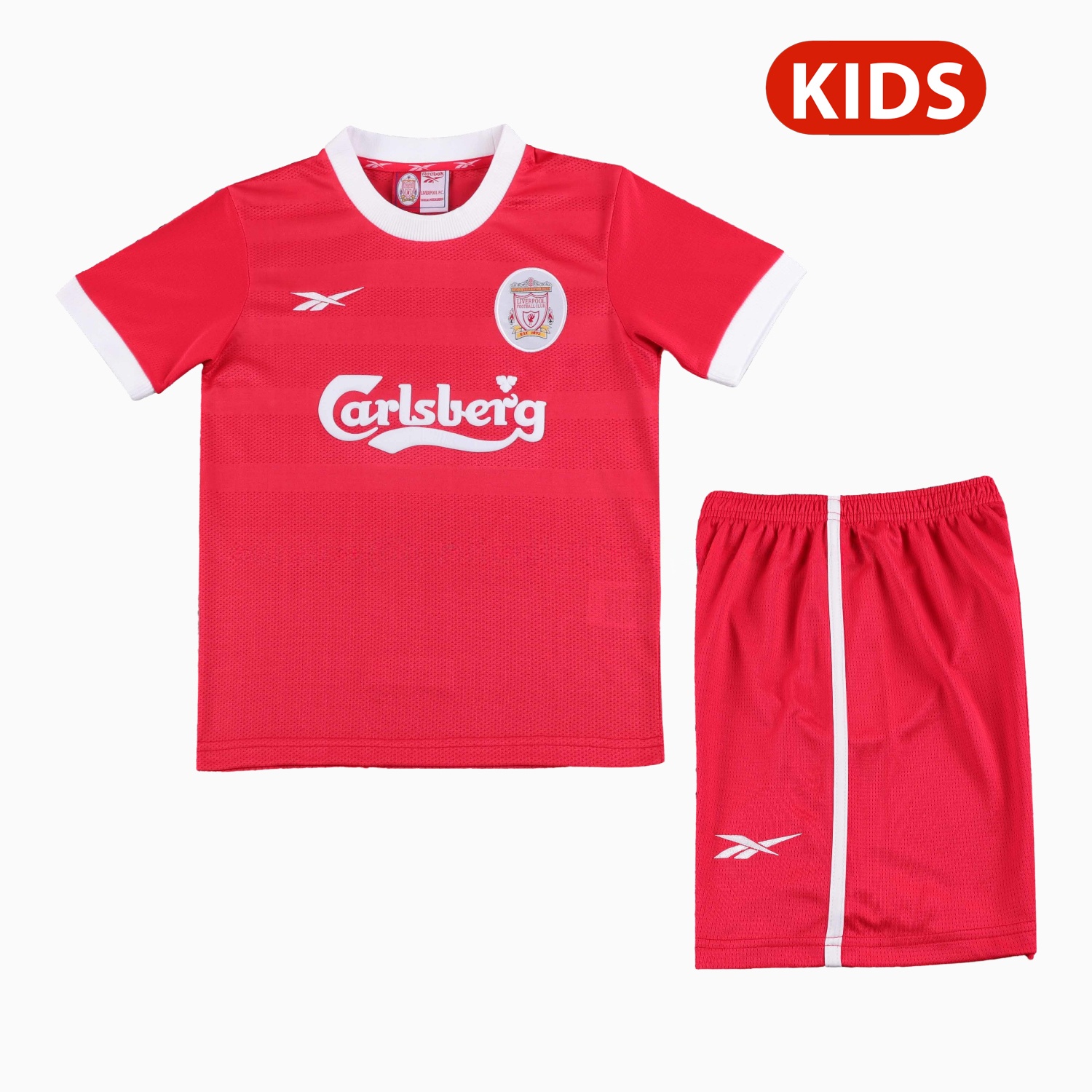 Retro Liver.pool 1997-98 Home Kids Kit - ManixJersey