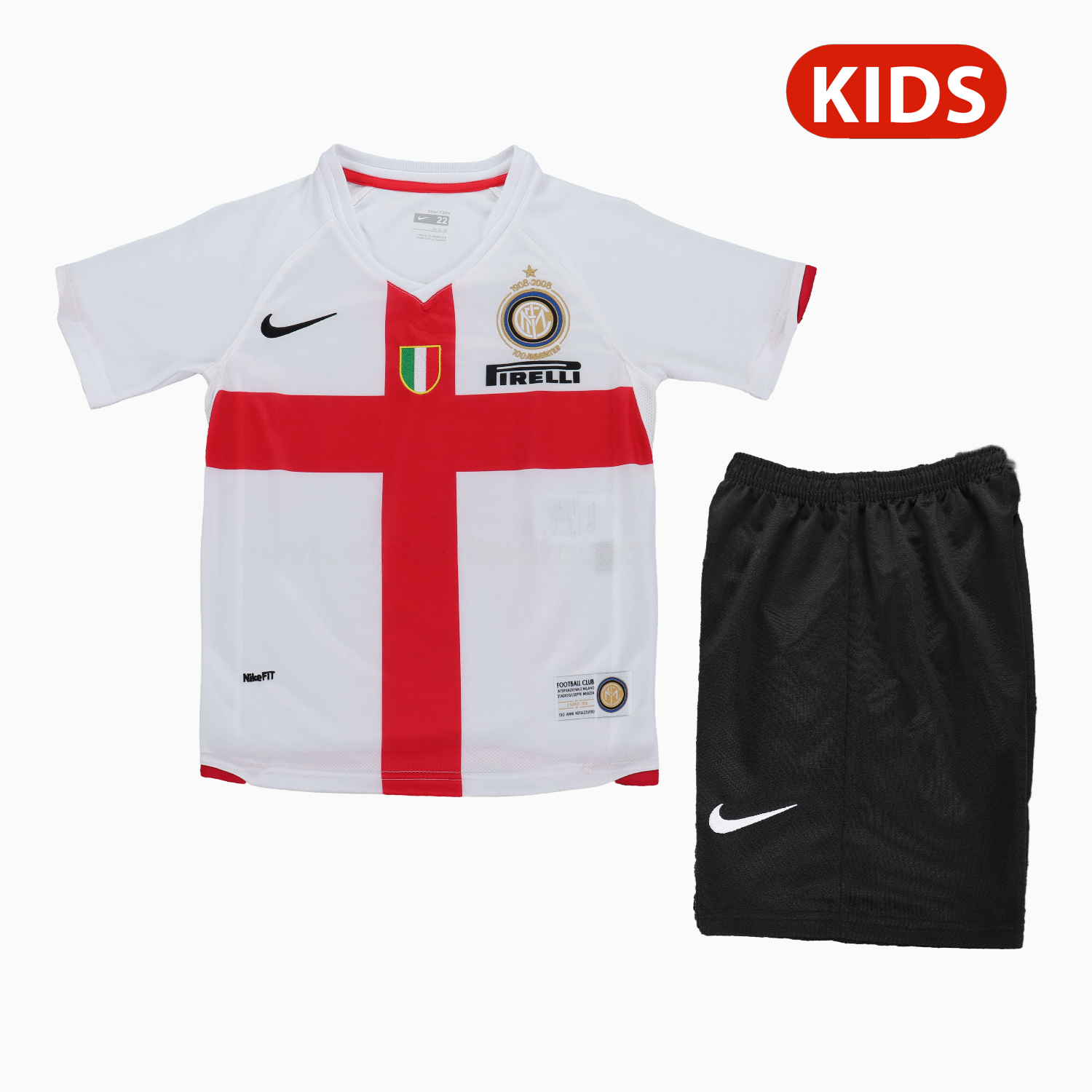 Retro Inter Milan 2007-08 Away Kids Kit - ManixJersey