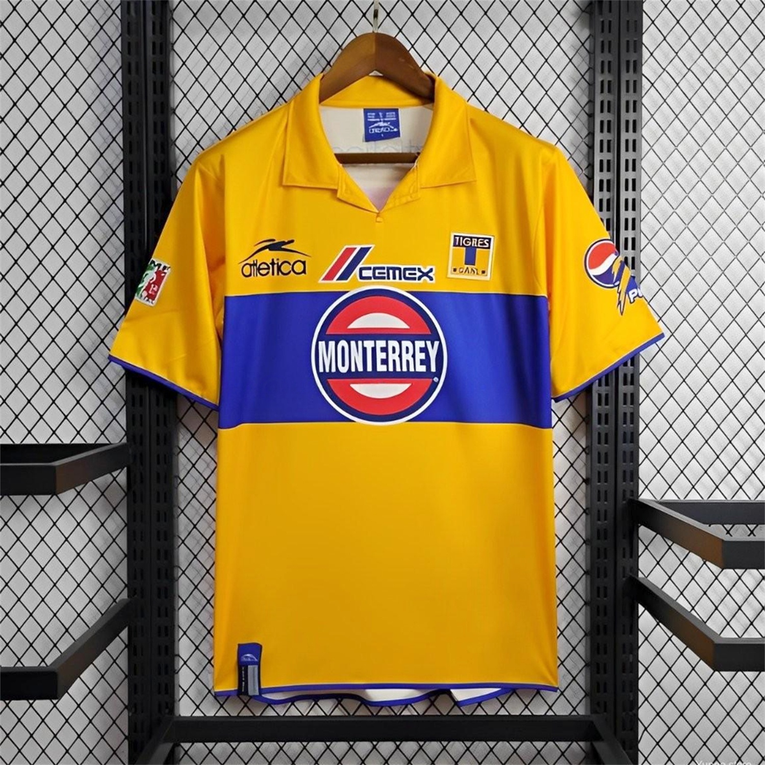 Retro Tigres UANL 2006 Copa Libertadores Home Jersey - ManixJersey