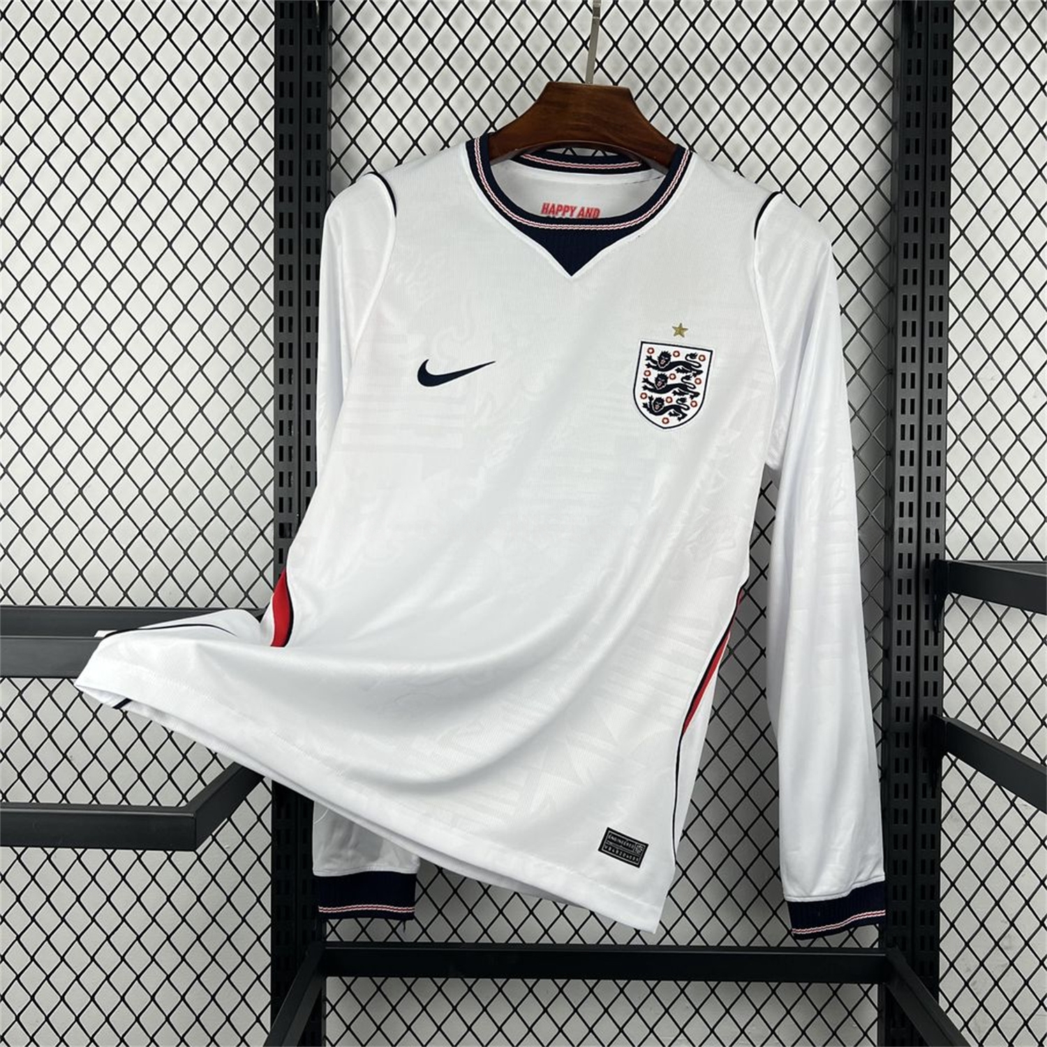 England 2026 Home Long Sleeves Jersey - Fans Version - ManixJersey