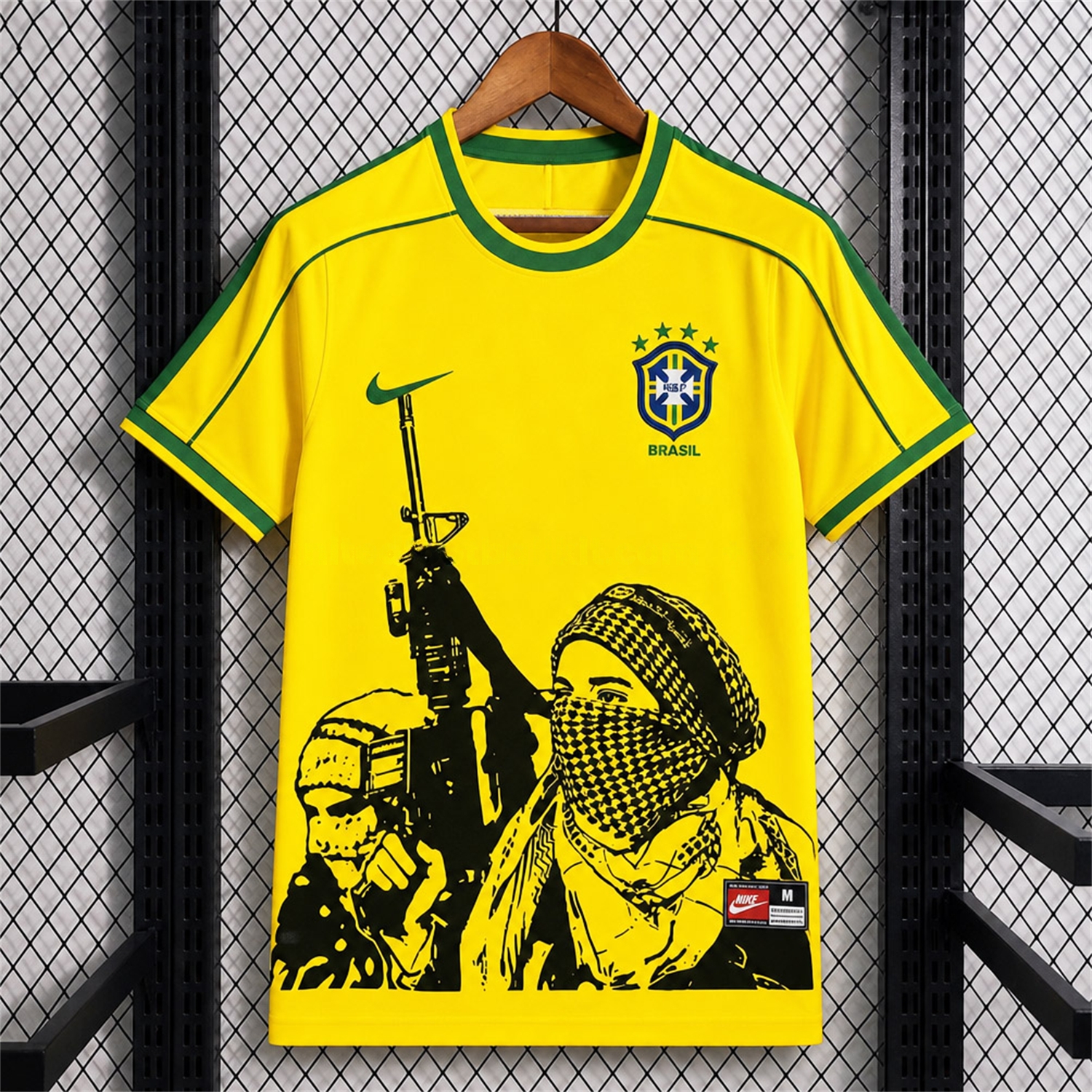 Brazil 2026 Black Armed Yellow Special Jersey - Fans Version - ManixJersey