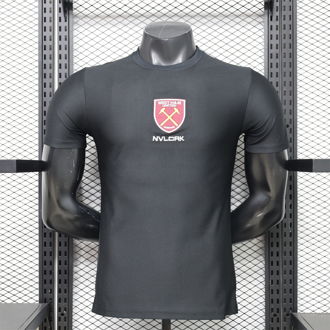 West Ham United 26-27 Retro Casual Style Black Polo Jersey - Player Version - ManixJersey