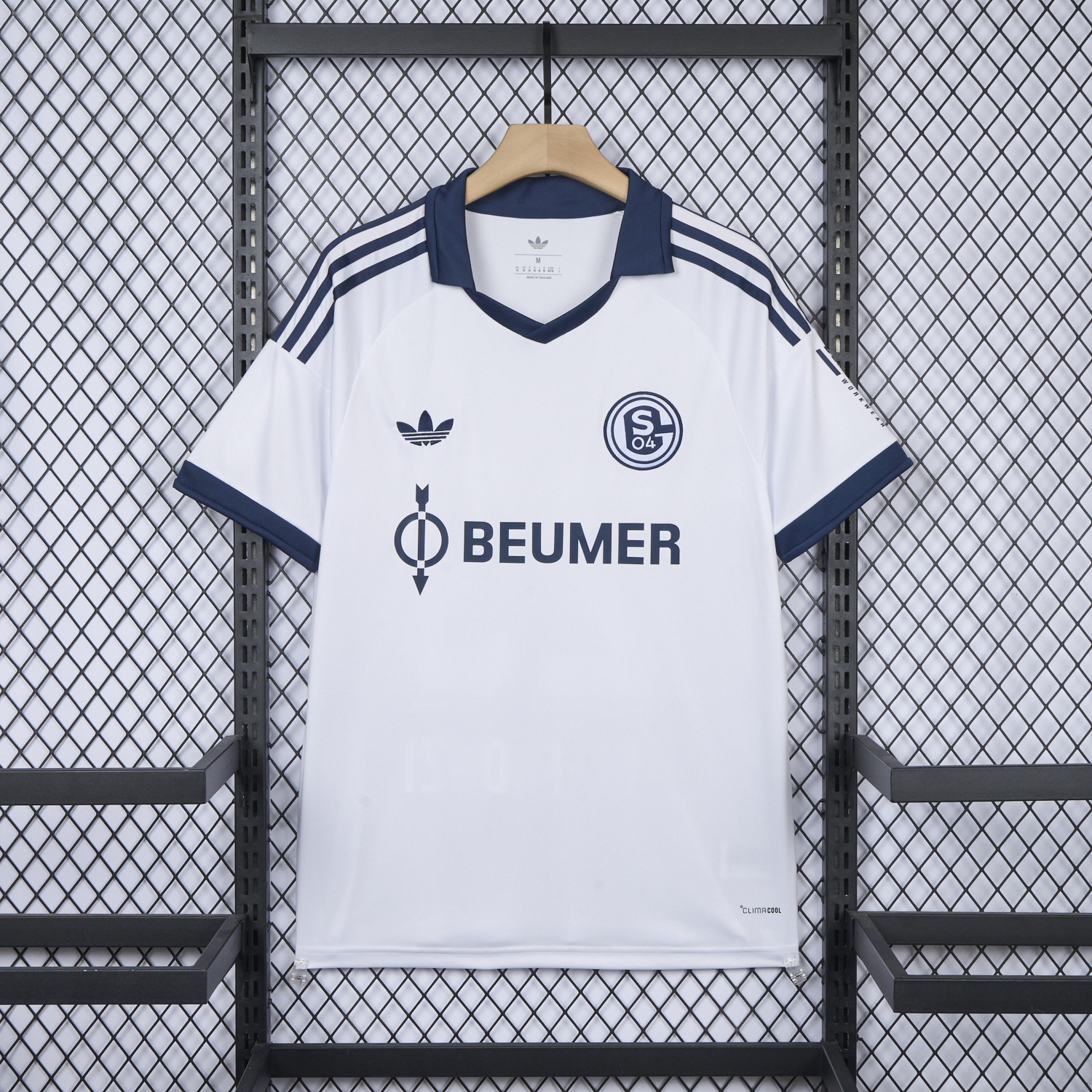 Schalke 04 26-27 Away White Jersey - Fans Version - ManixJersey