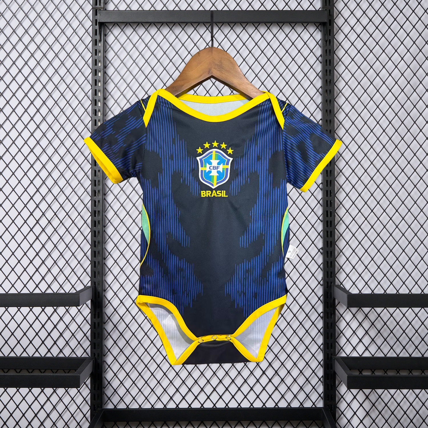 Brazil 2026 Away Baby Crawling Suit - ManixJersey