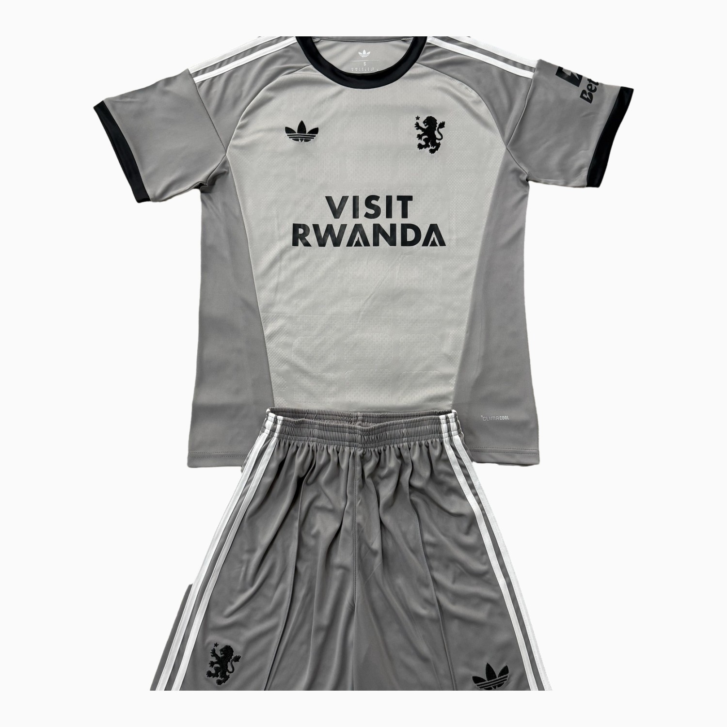 Aston Villa 26-27 Grey Goalkeeper Men's Adult Jersey Set - Fans Version - ManixJersey