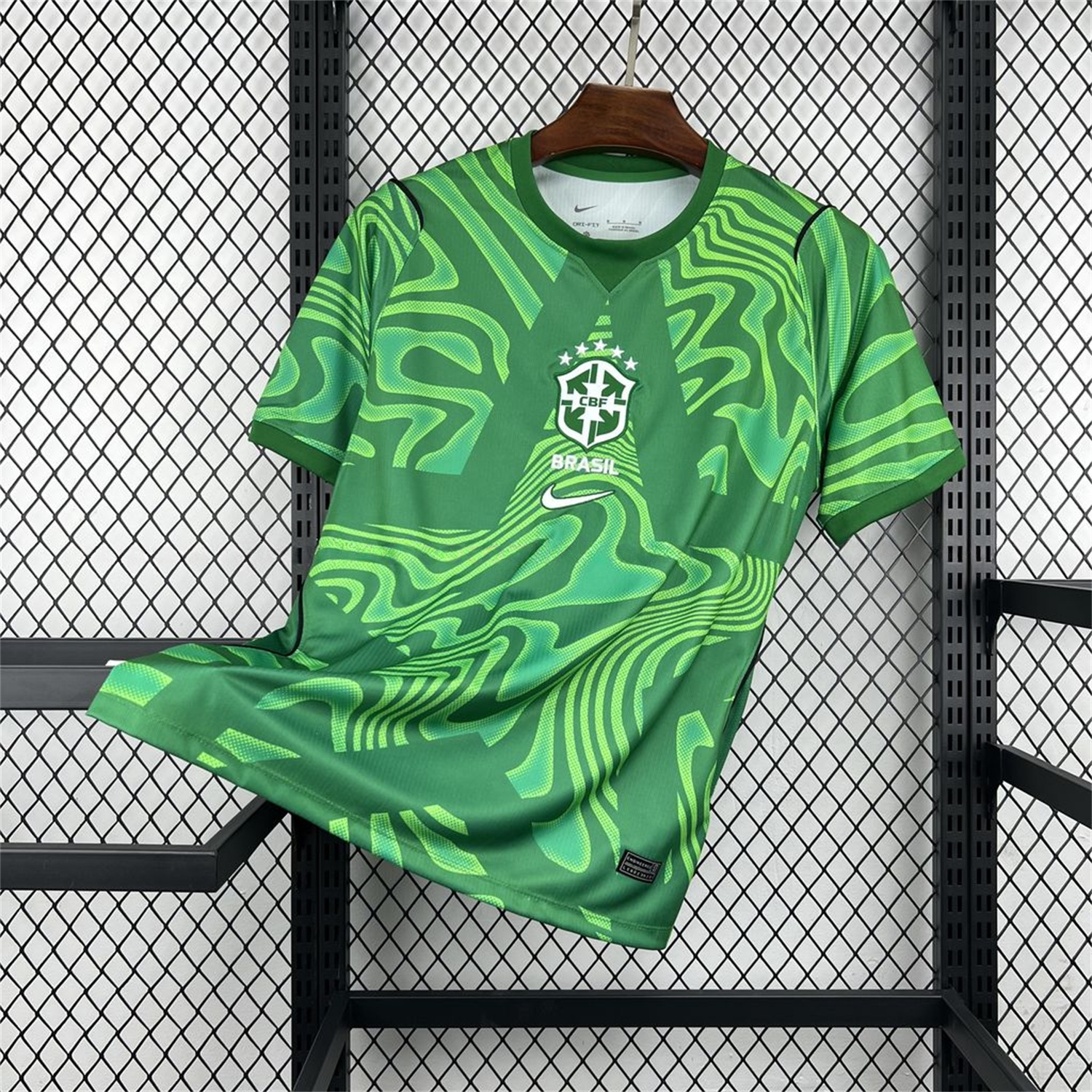 Brazil 2026 Green Goalkeeper Jersey - Fans Version - ManixJersey