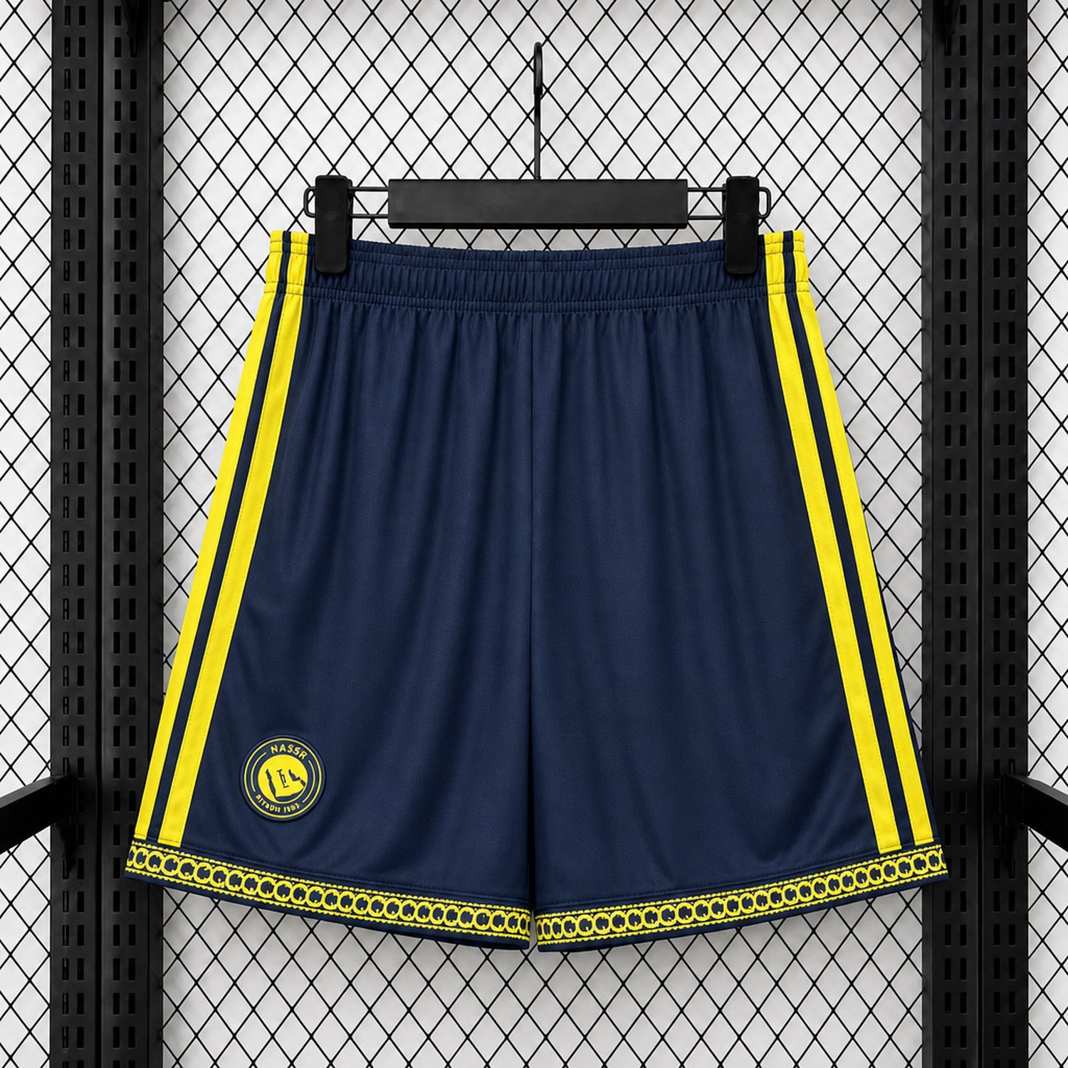 Al Nassr Riyadh Victory 26-27 Home Shorts - Fans Version - ManixJersey