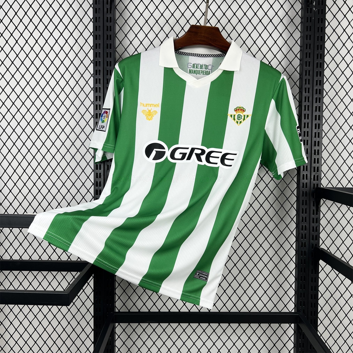 Real Betis 25-26 Retro Style Green Polo Jersey - Fans Version - ManixJersey